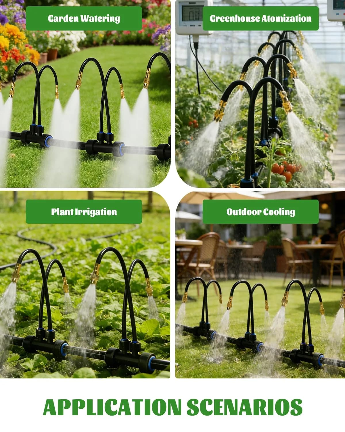 IrriNex 66 ft Drip Irrigation System Kit component view 8