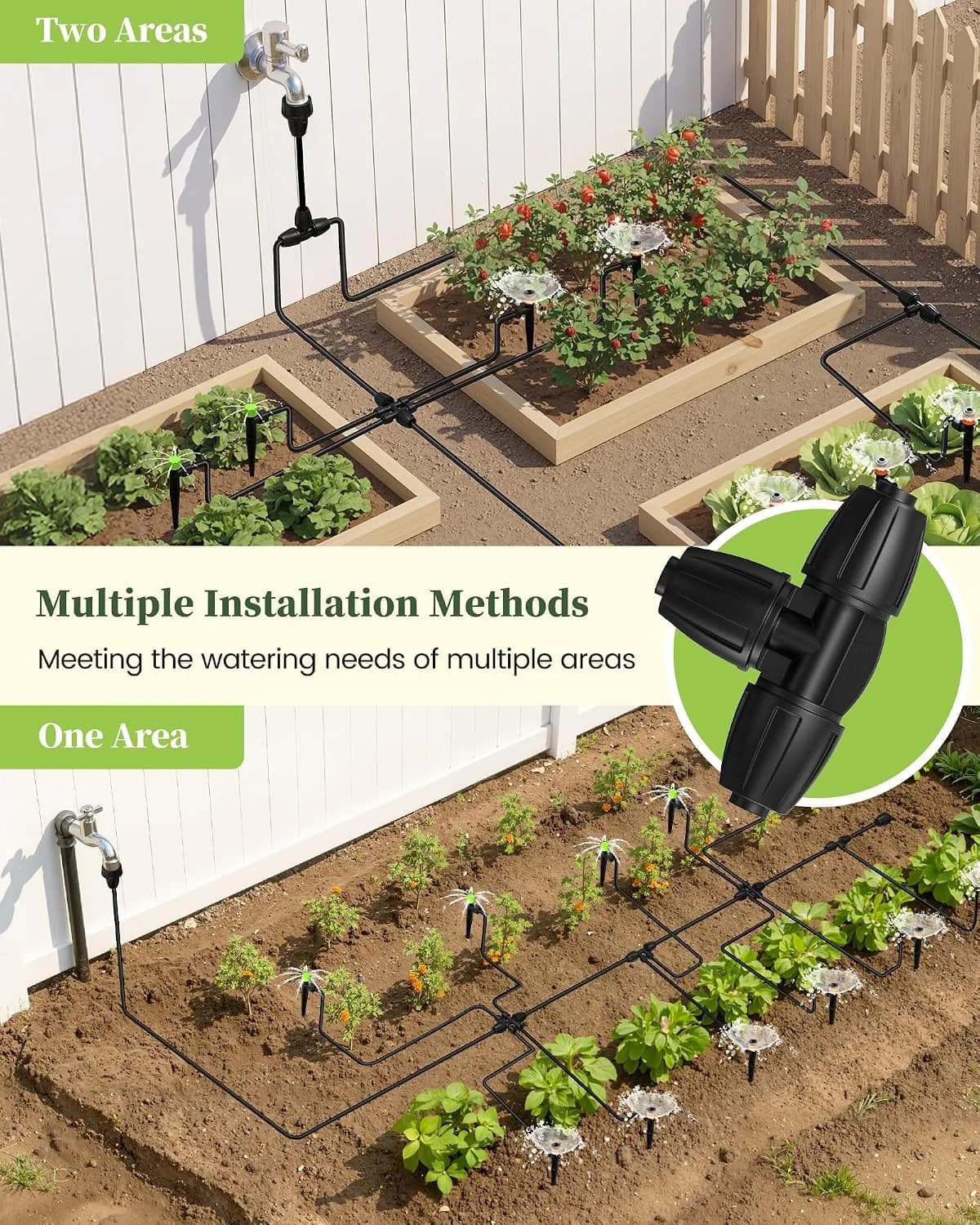IrriNex 50 ft Drip Irrigation System Kit component view 3