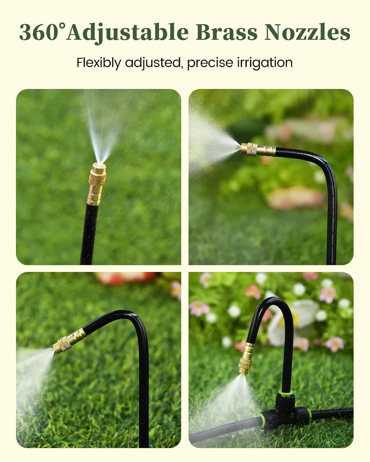 IrriNex 50 ft Drip Irrigation System Kit 100FT option view 3