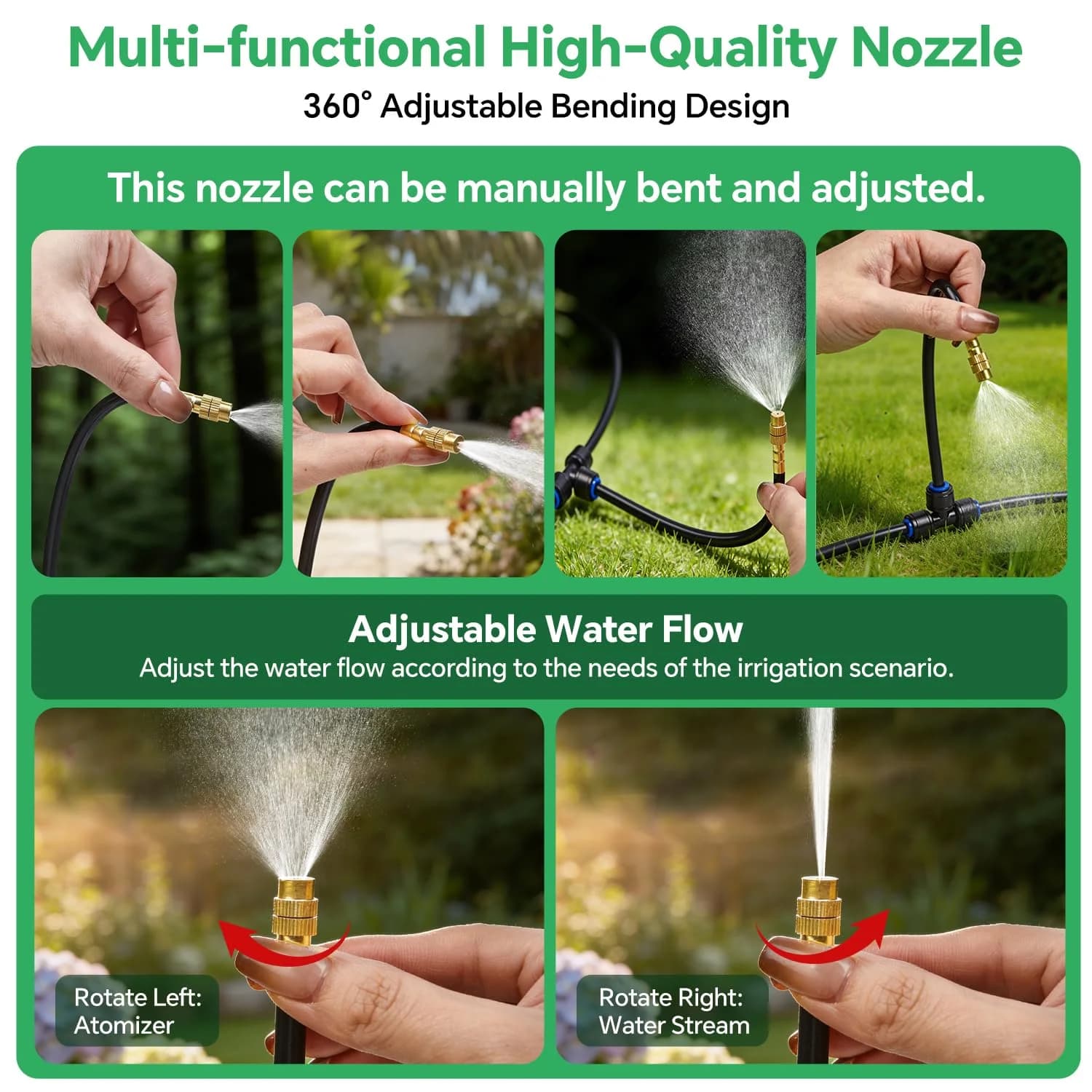 IrriNex 120 ft Drip Irrigation System Kit component view 6
