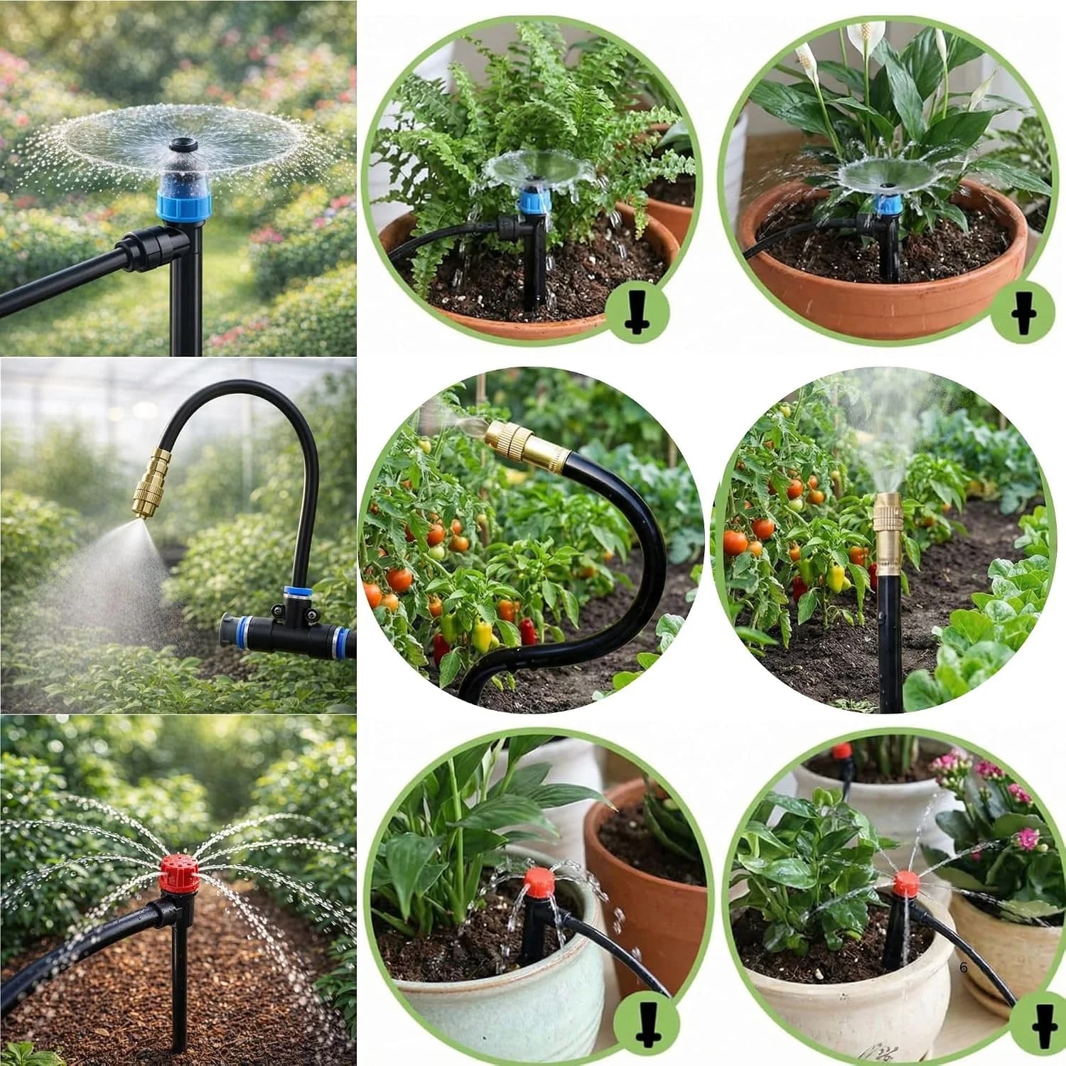 IrriNex 240 ft Drip Irrigation System Kit component view 6