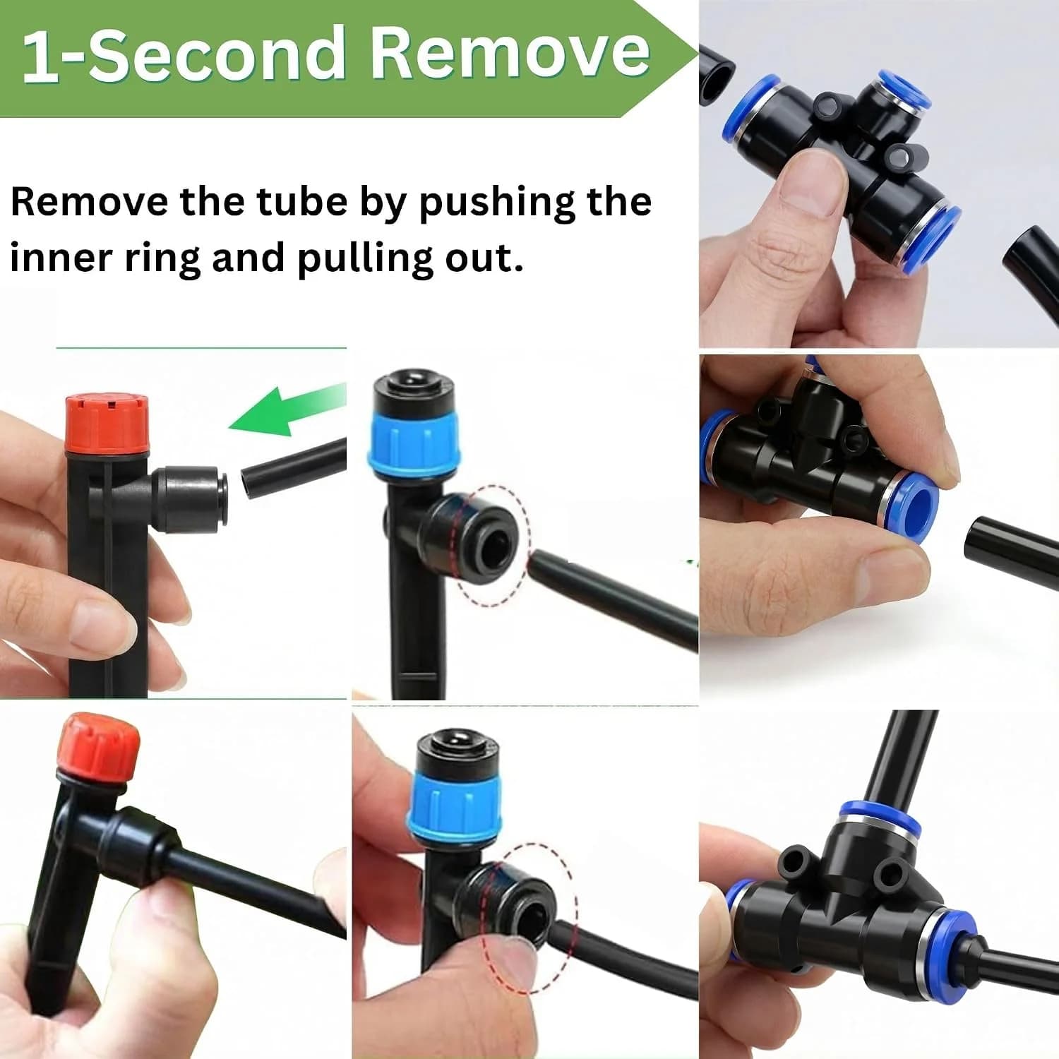 IrriNex 240 ft Drip Irrigation System Kit component view 7