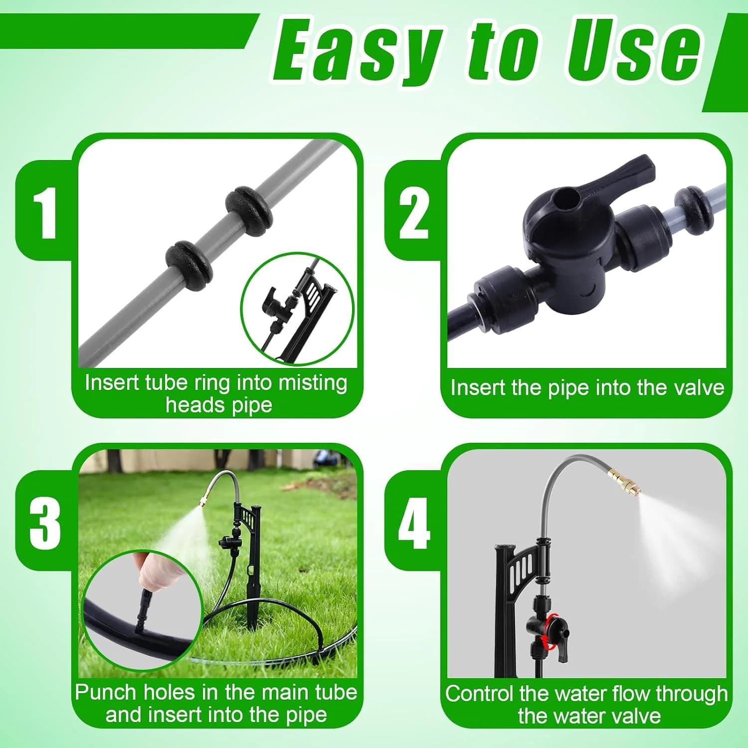 IrriNex 1/4-inch Drip Irrigation System Kit component view 4