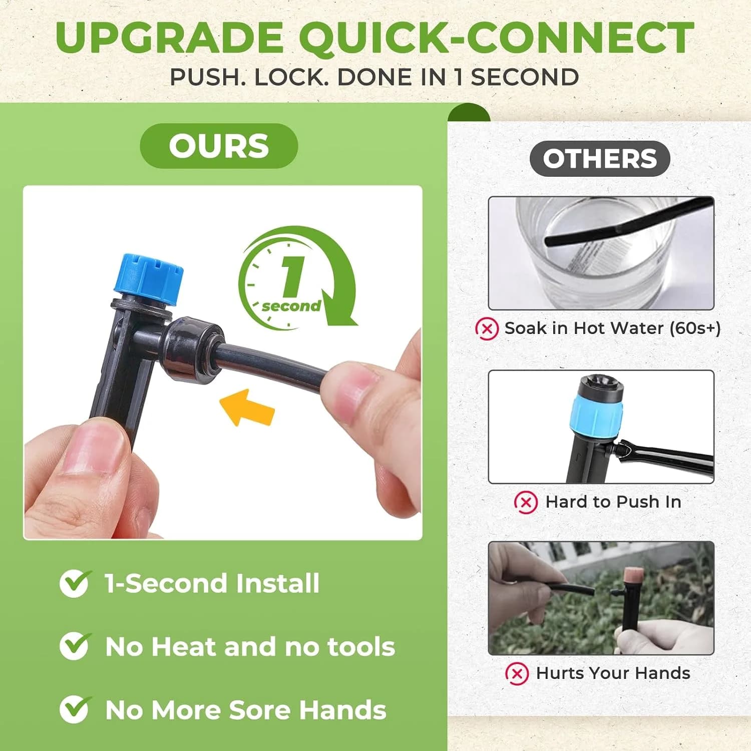 IrriNex 200 ft Drip Irrigation System Kit component view 2