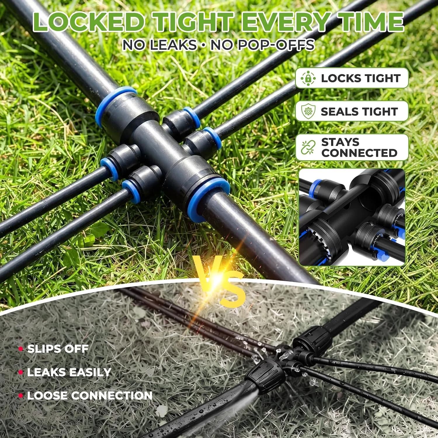 IrriNex 200 ft Drip Irrigation System Kit component view 3