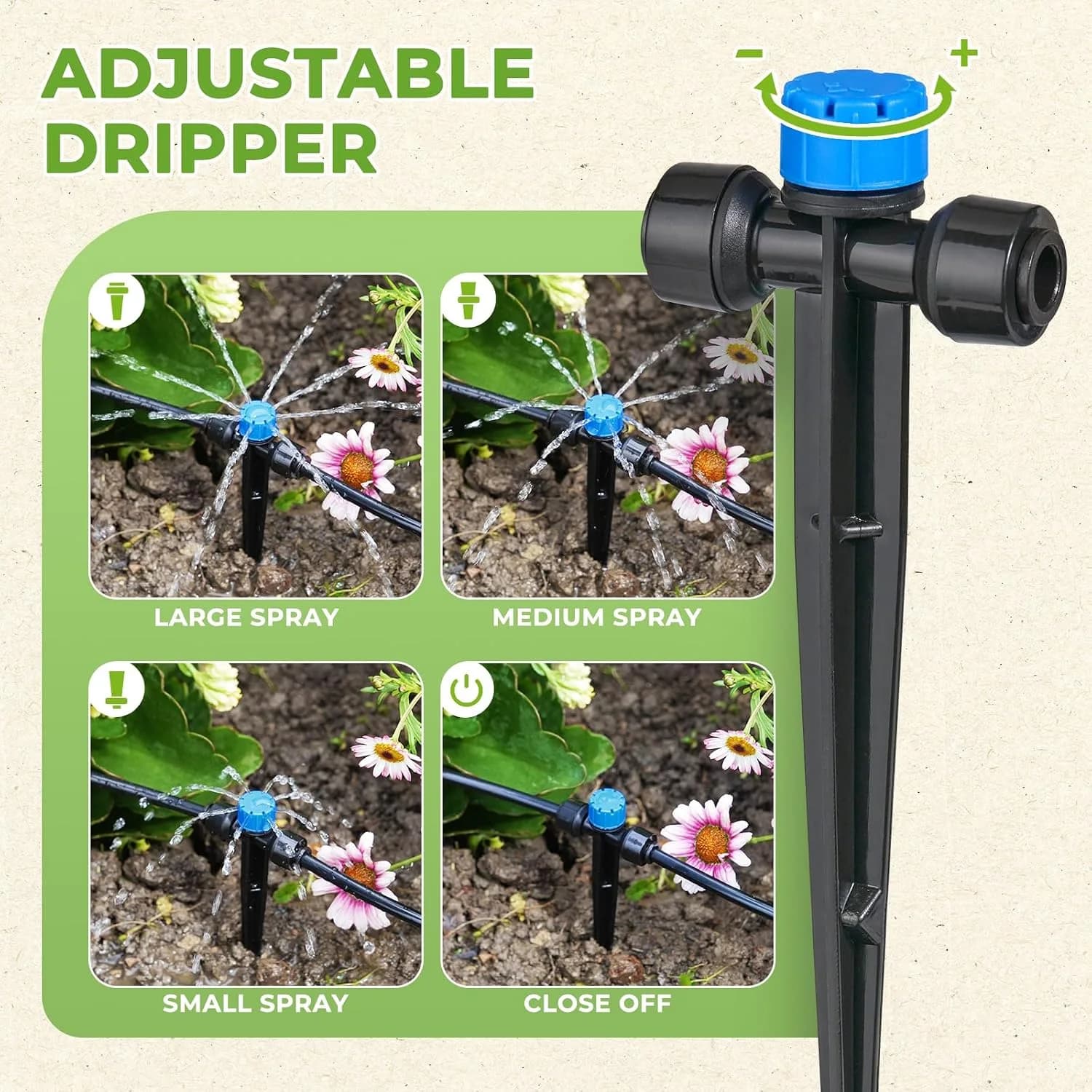 IrriNex 200 ft Drip Irrigation System Kit component view 4