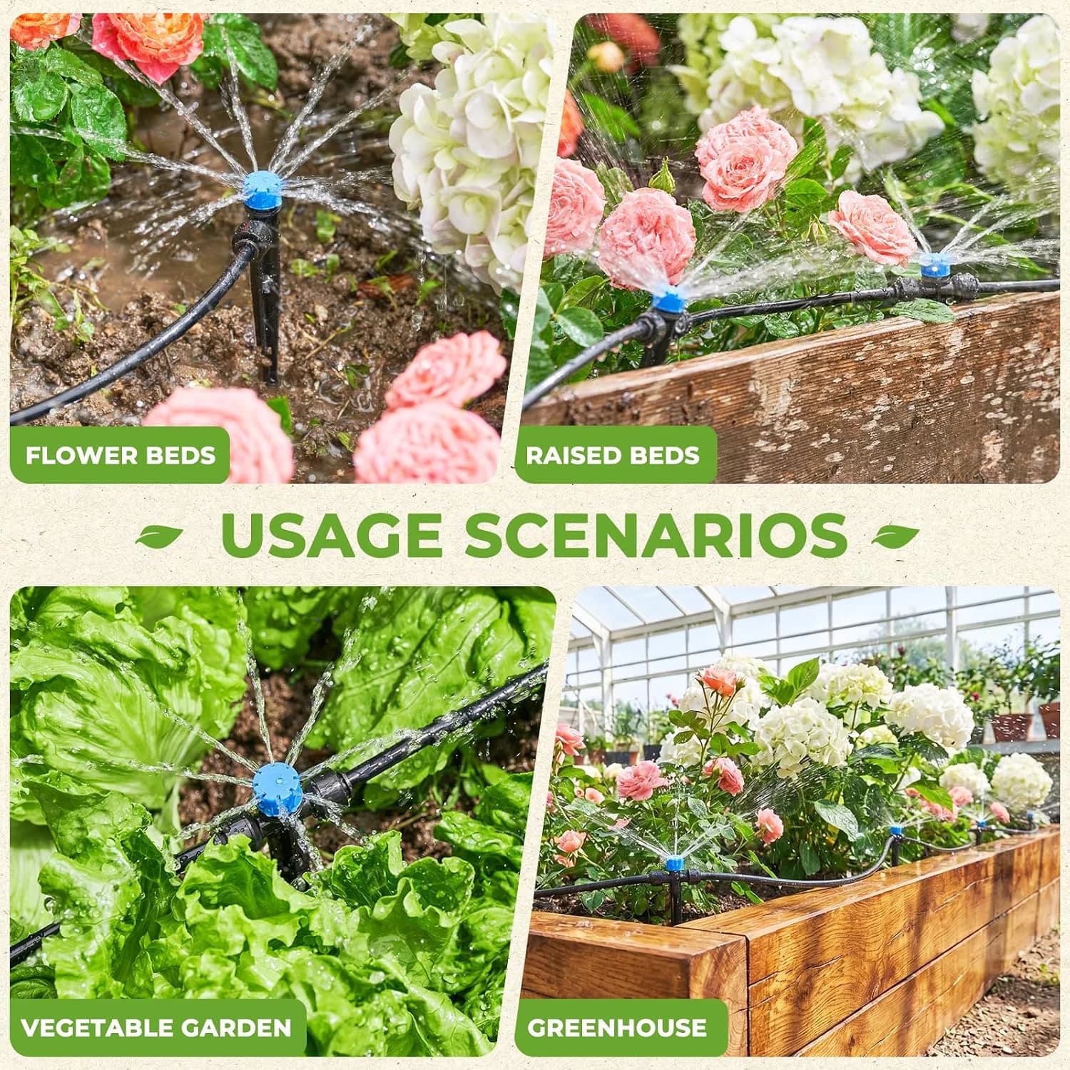 IrriNex 200 ft Drip Irrigation System Kit component view 7