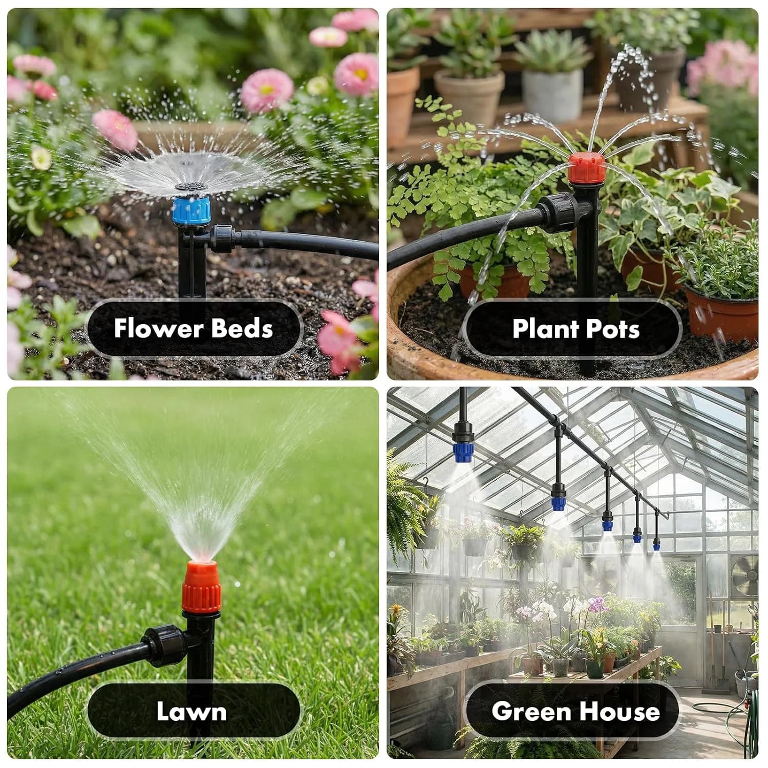 IrriNex 230 ft Drip Irrigation System Kit component view 4