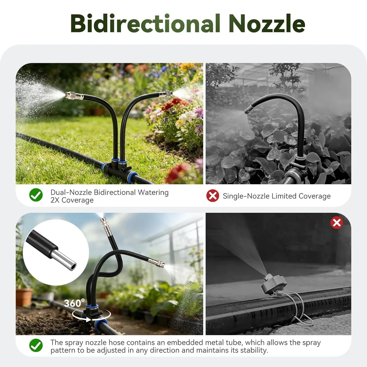 IrriNex 100 ft Drip Irrigation System Kit component view 2
