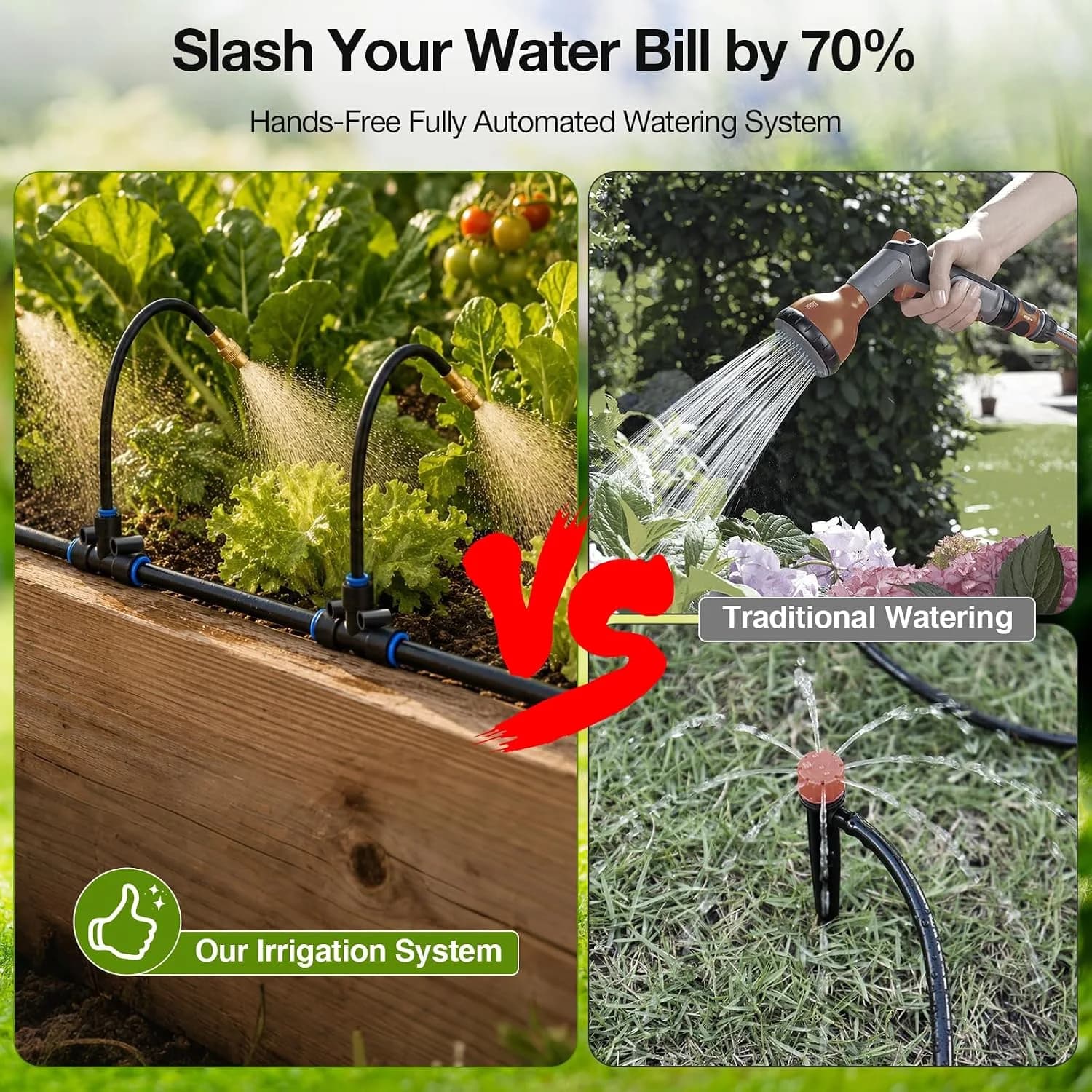 IrriNex 100 ft Drip Irrigation System Kit component view 4