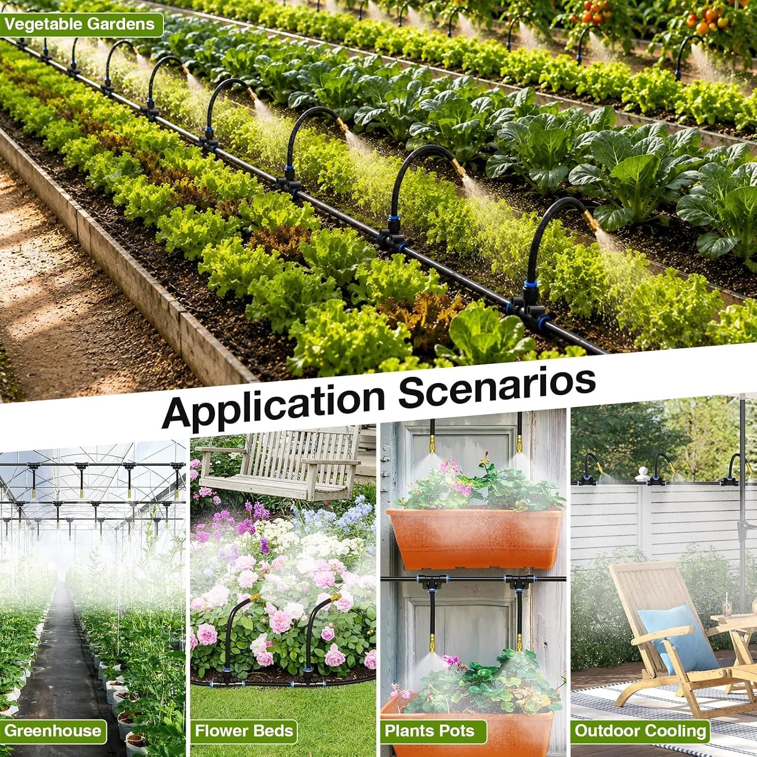 IrriNex 200 ft Drip Irrigation System Kit component view 5