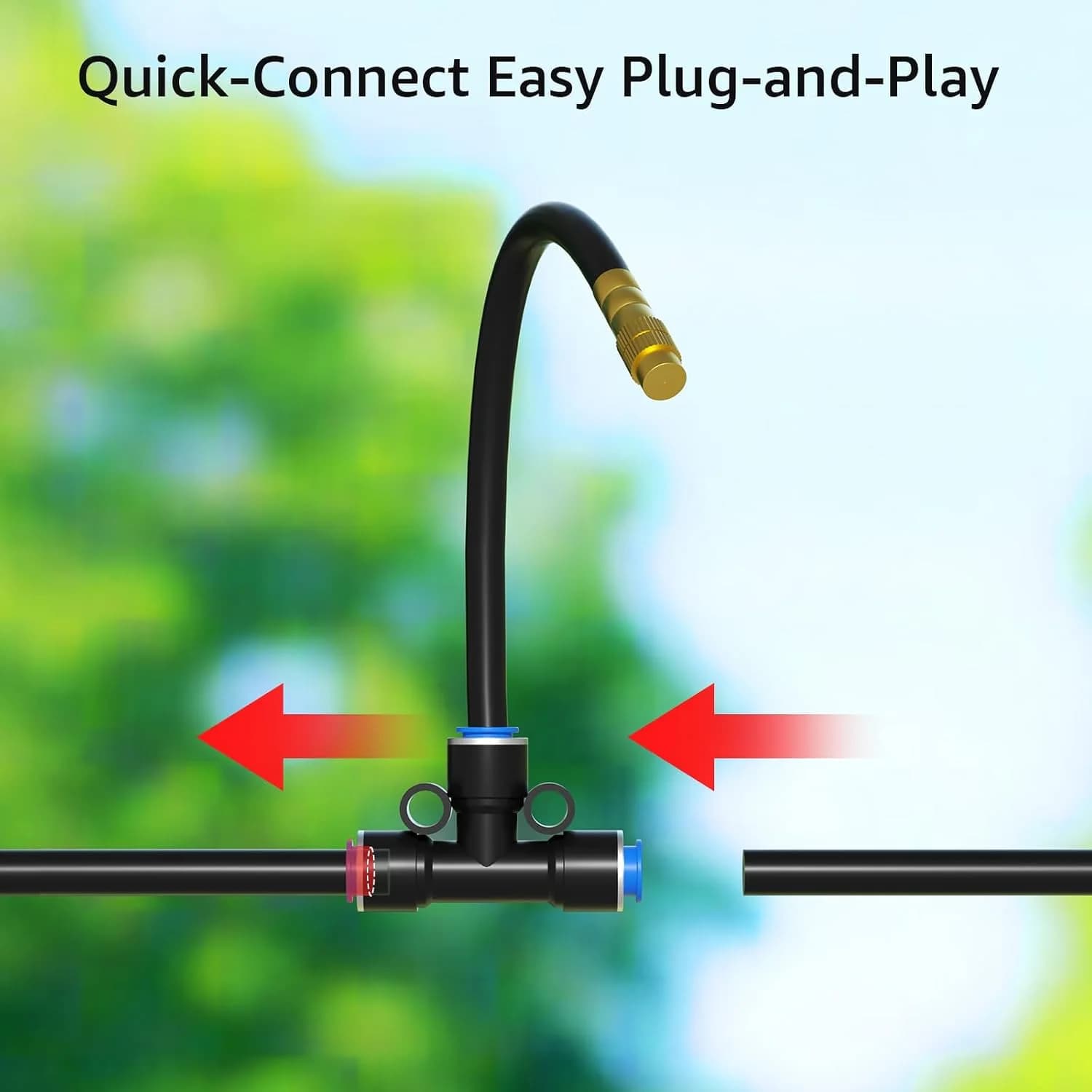 IrriNex 200 ft Drip Irrigation System Kit 7.8inch option view 5