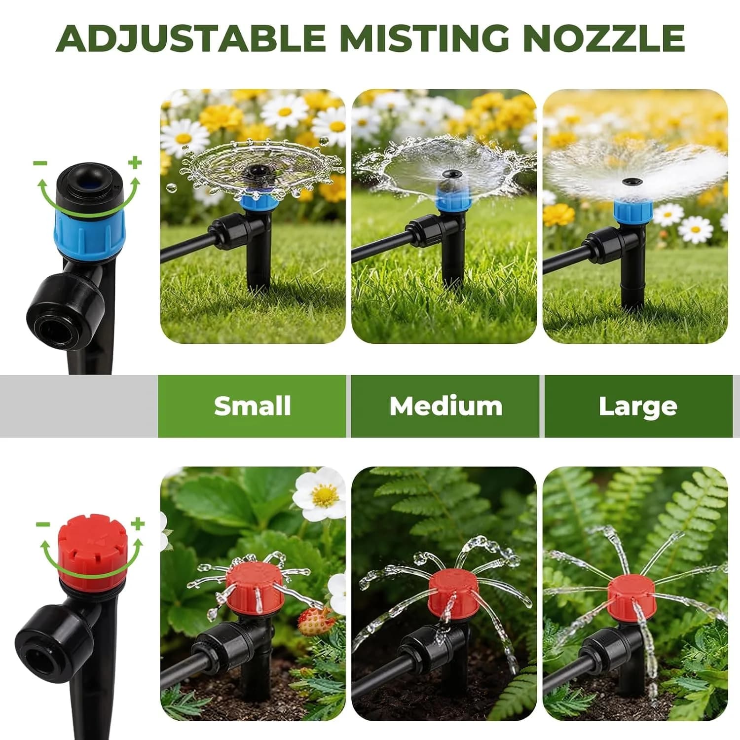 IrriNex 100 ft Drip Irrigation System Kit component view 5