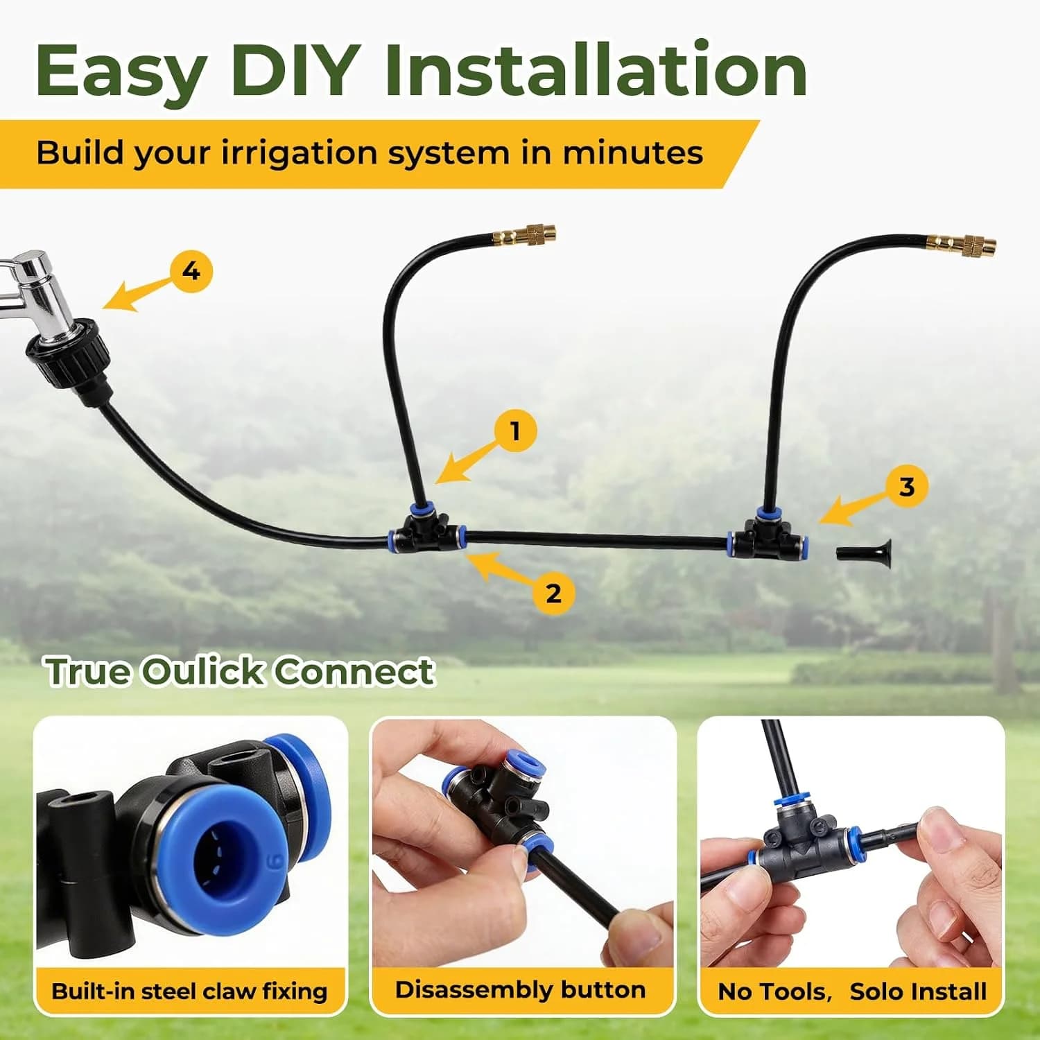 IrriNex 50 ft Drip Irrigation System Kit component view 4