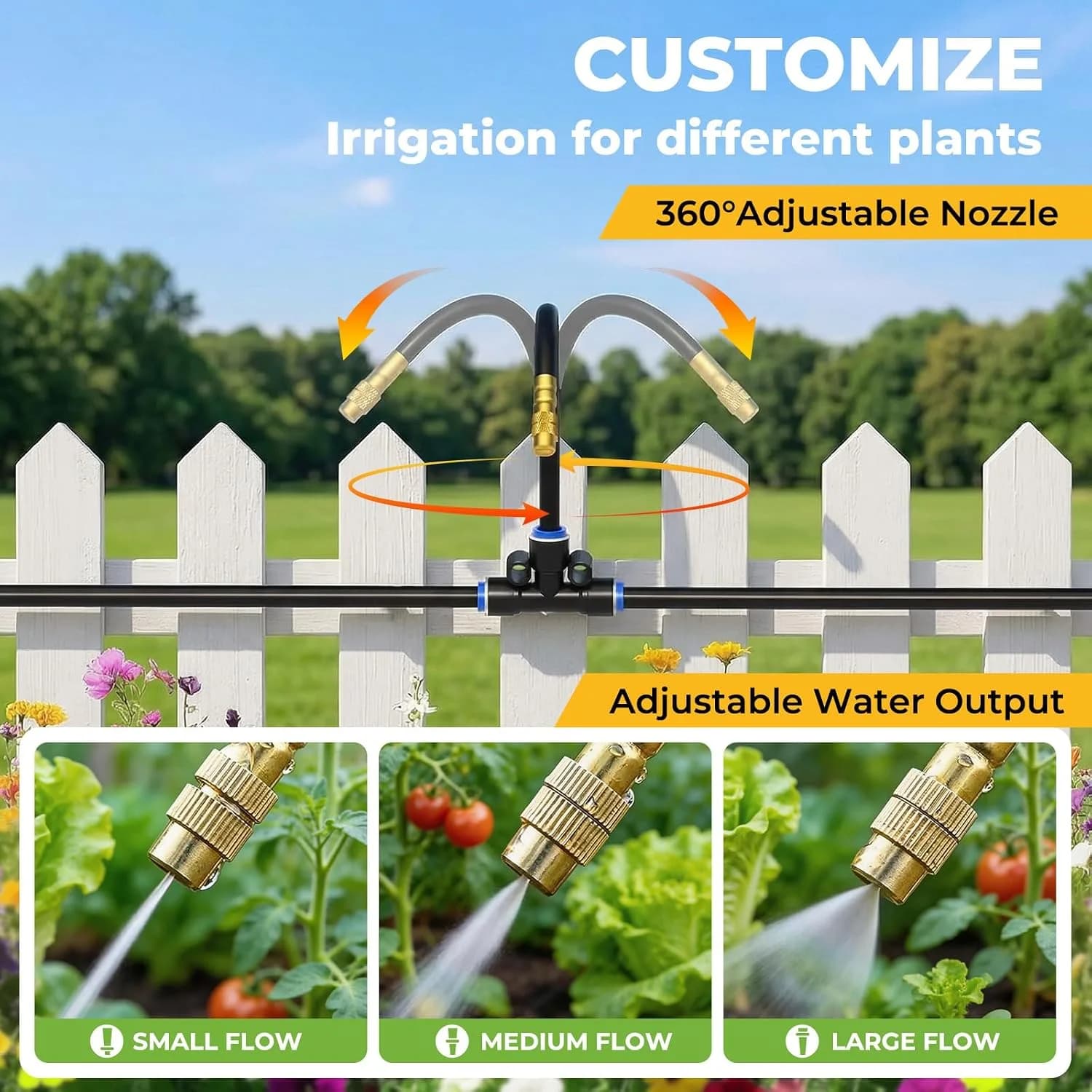 IrriNex 50 ft Drip Irrigation System Kit component view 5