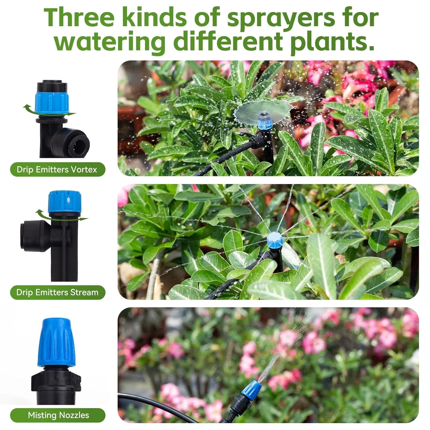 IrriNex 250 sq ft Drip Irrigation System Kit component view 4