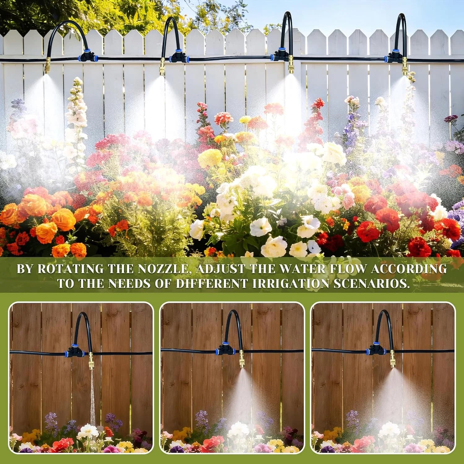 IrriNex 100 ft Drip Irrigation System Kit component view 3