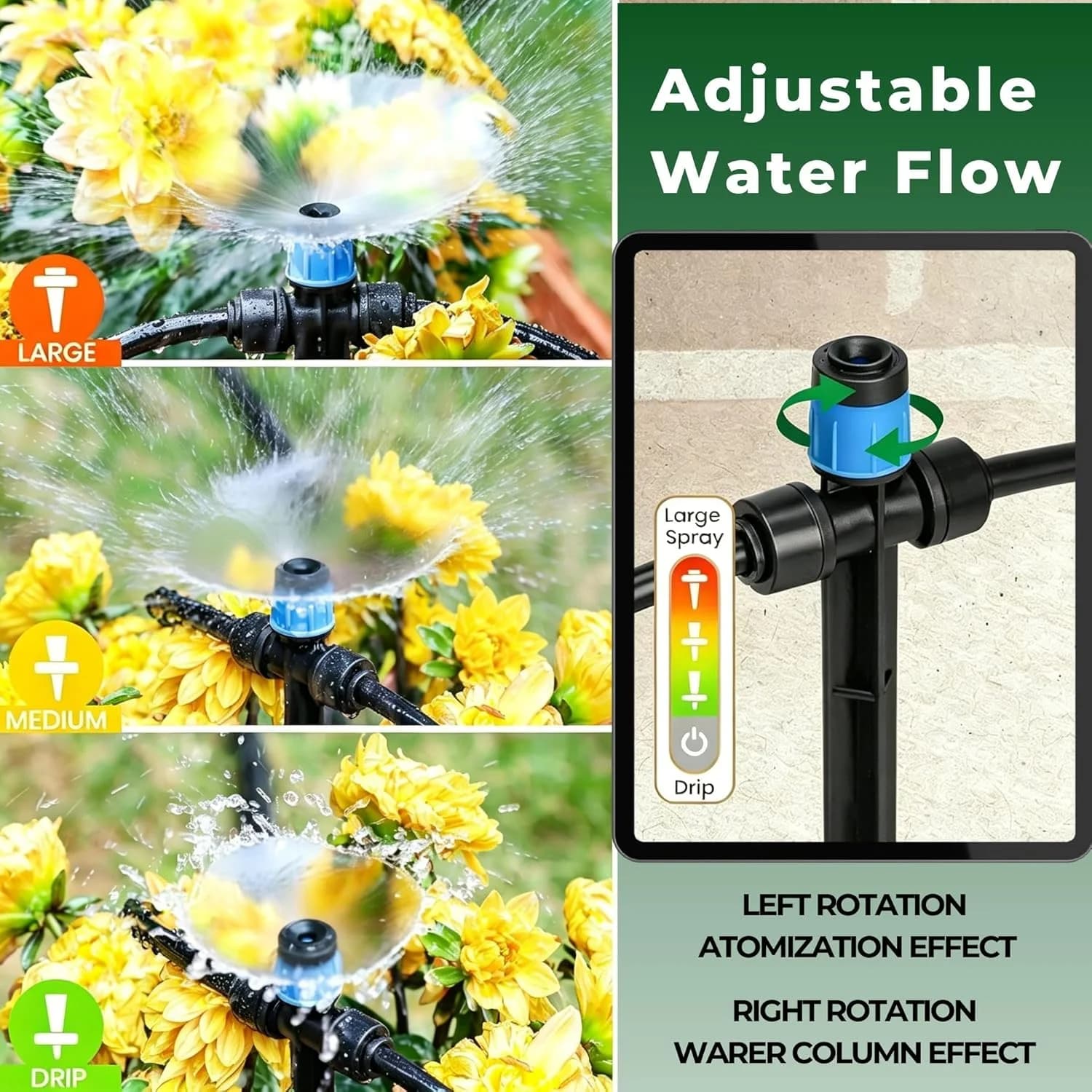 IrriNex 50 ft Drip Irrigation System Kit component view 4