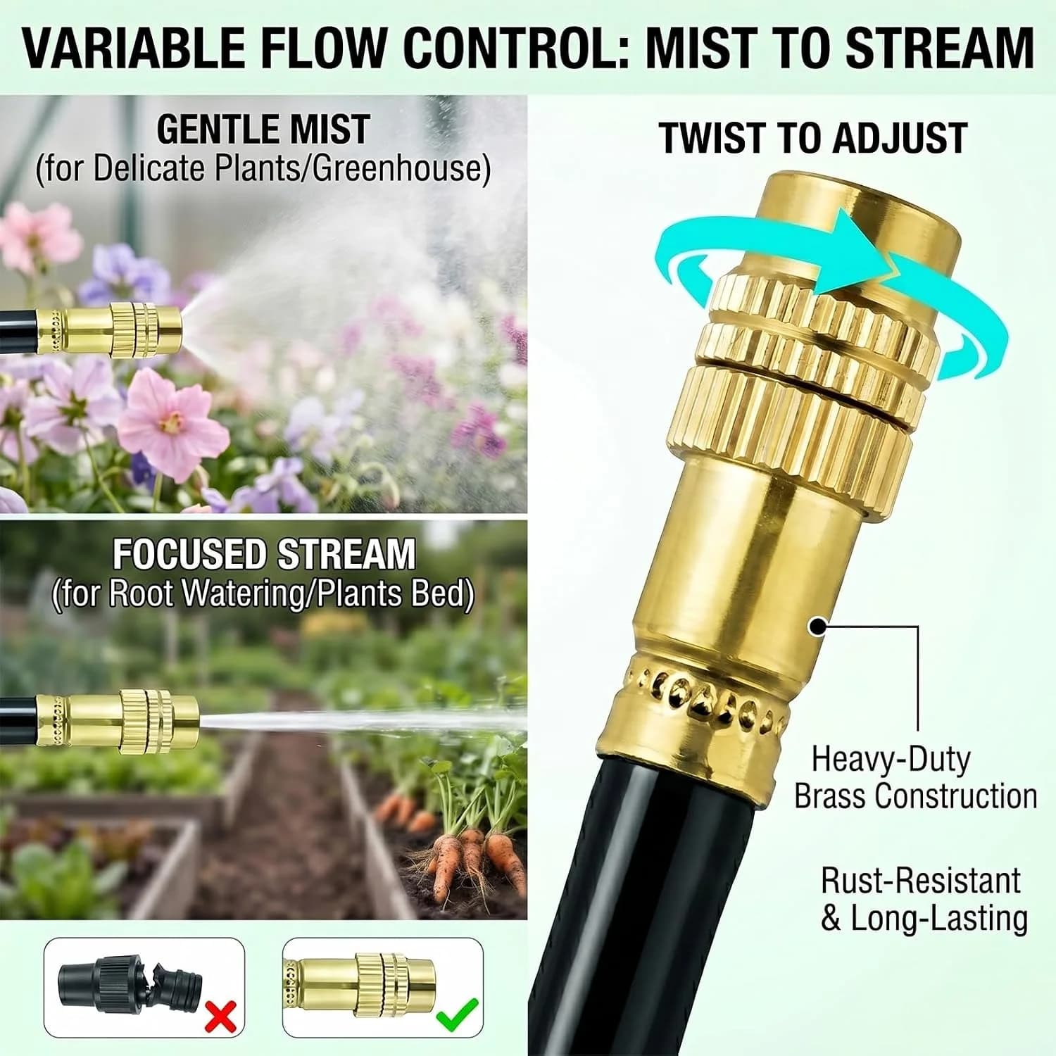 IrriNex 100 ft Drip Irrigation System Kit component view 2