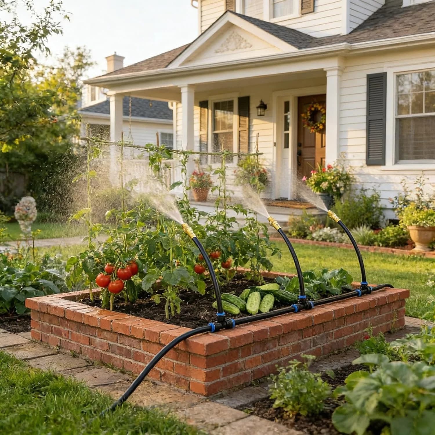 IrriNex 100 ft Drip Irrigation System Kit component view 8