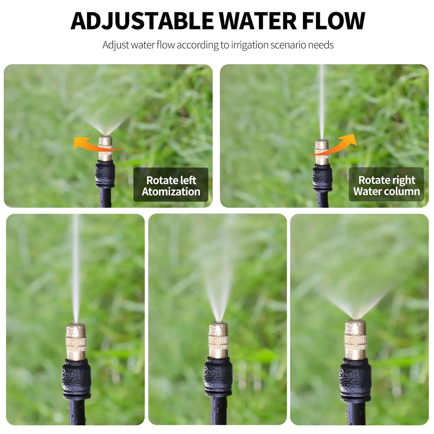 IrriNex 50 ft Drip Irrigation System Kit component view 4