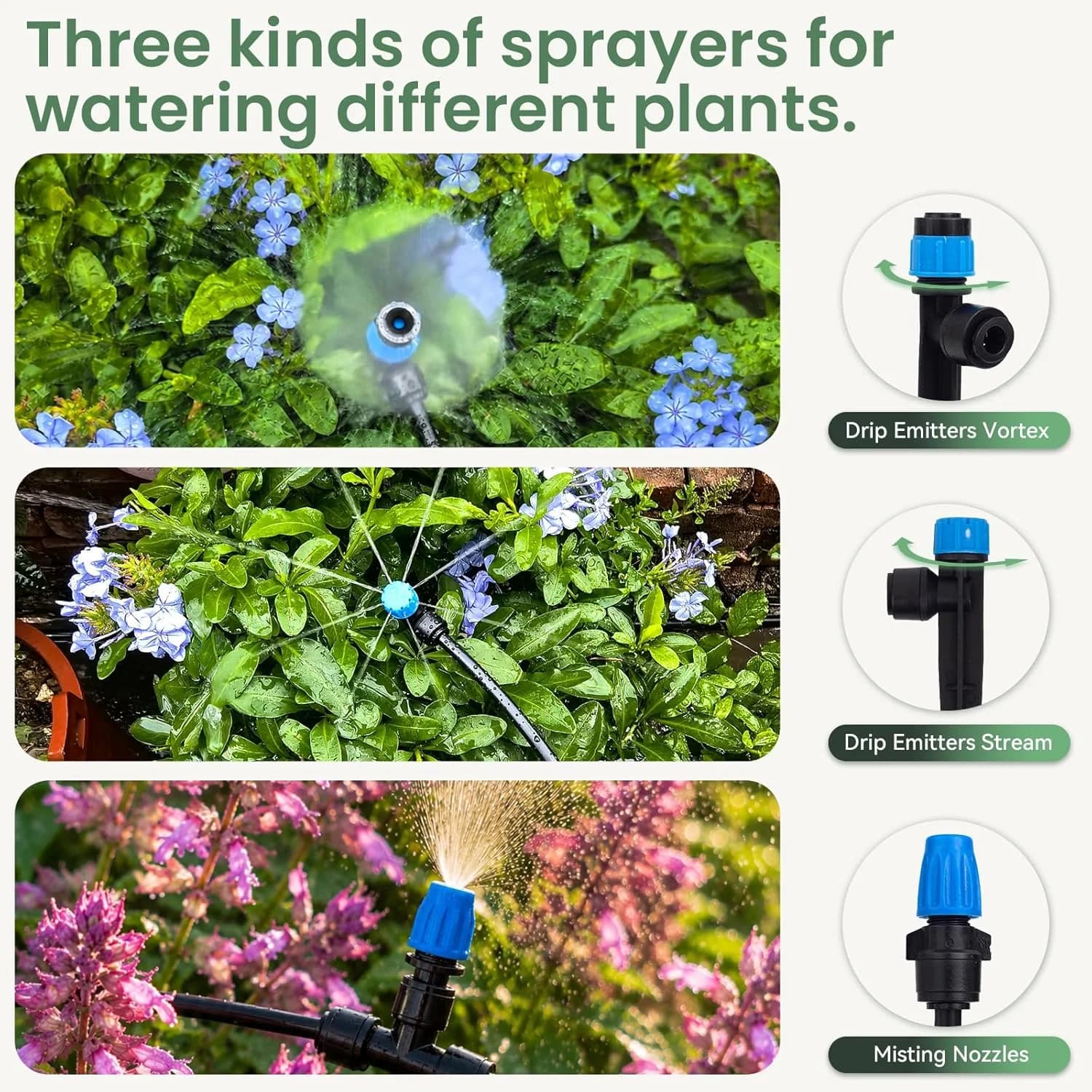 IrriNex 240 ft Drip Irrigation System Kit component view 5