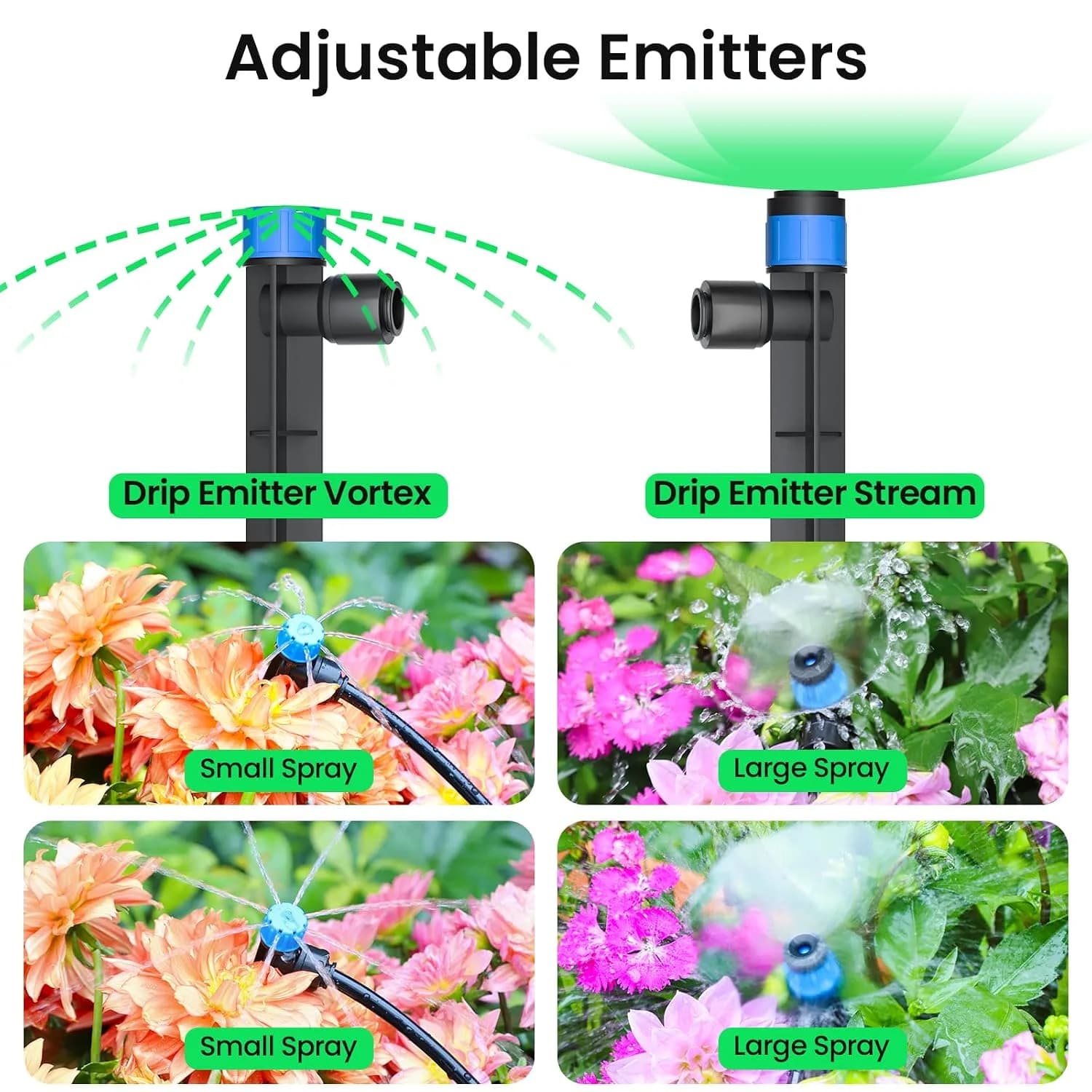 IrriNex 95 ft Drip Irrigation System Kit component view 2