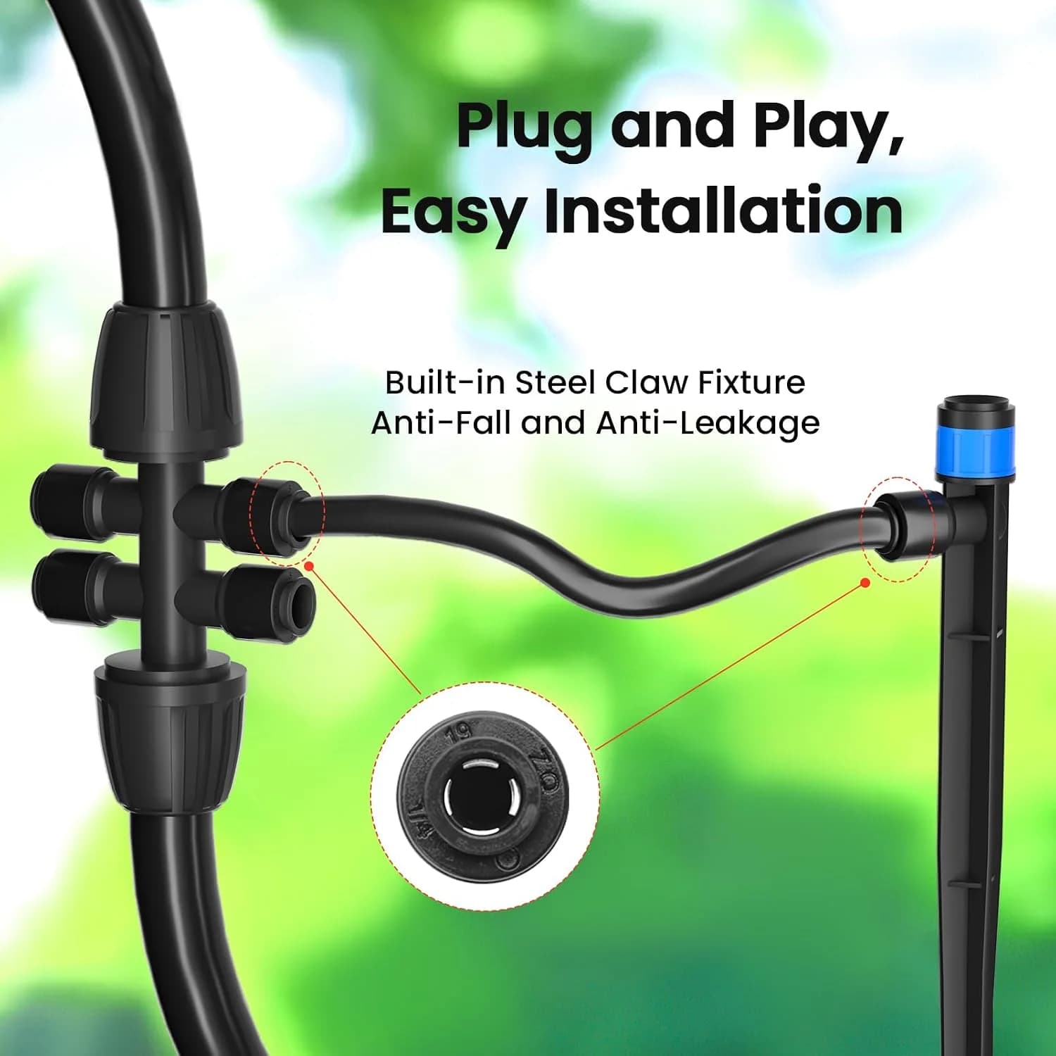 IrriNex 95 ft Drip Irrigation System Kit component view 4