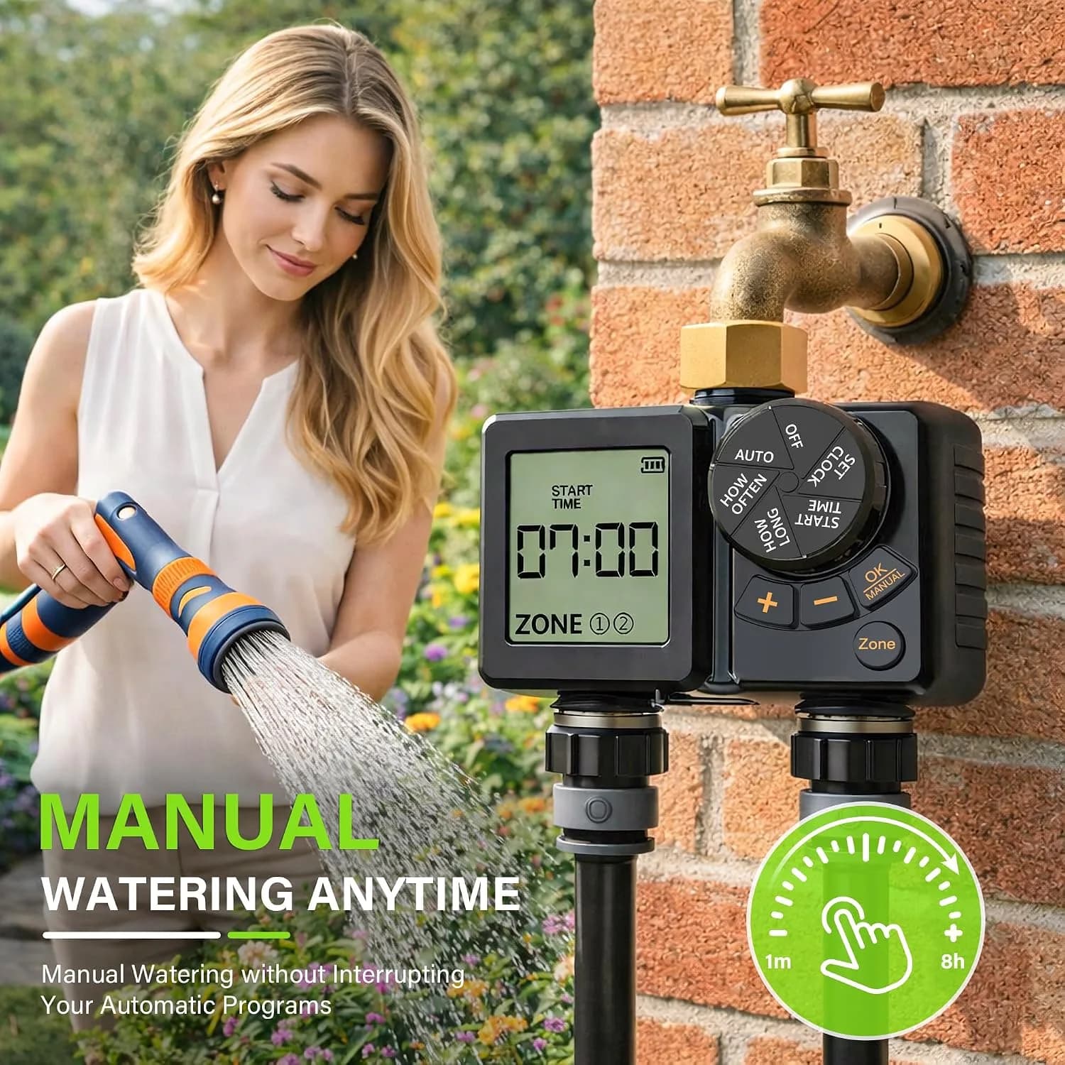 IrriNex 230 ft Drip Irrigation System Kit component view 9