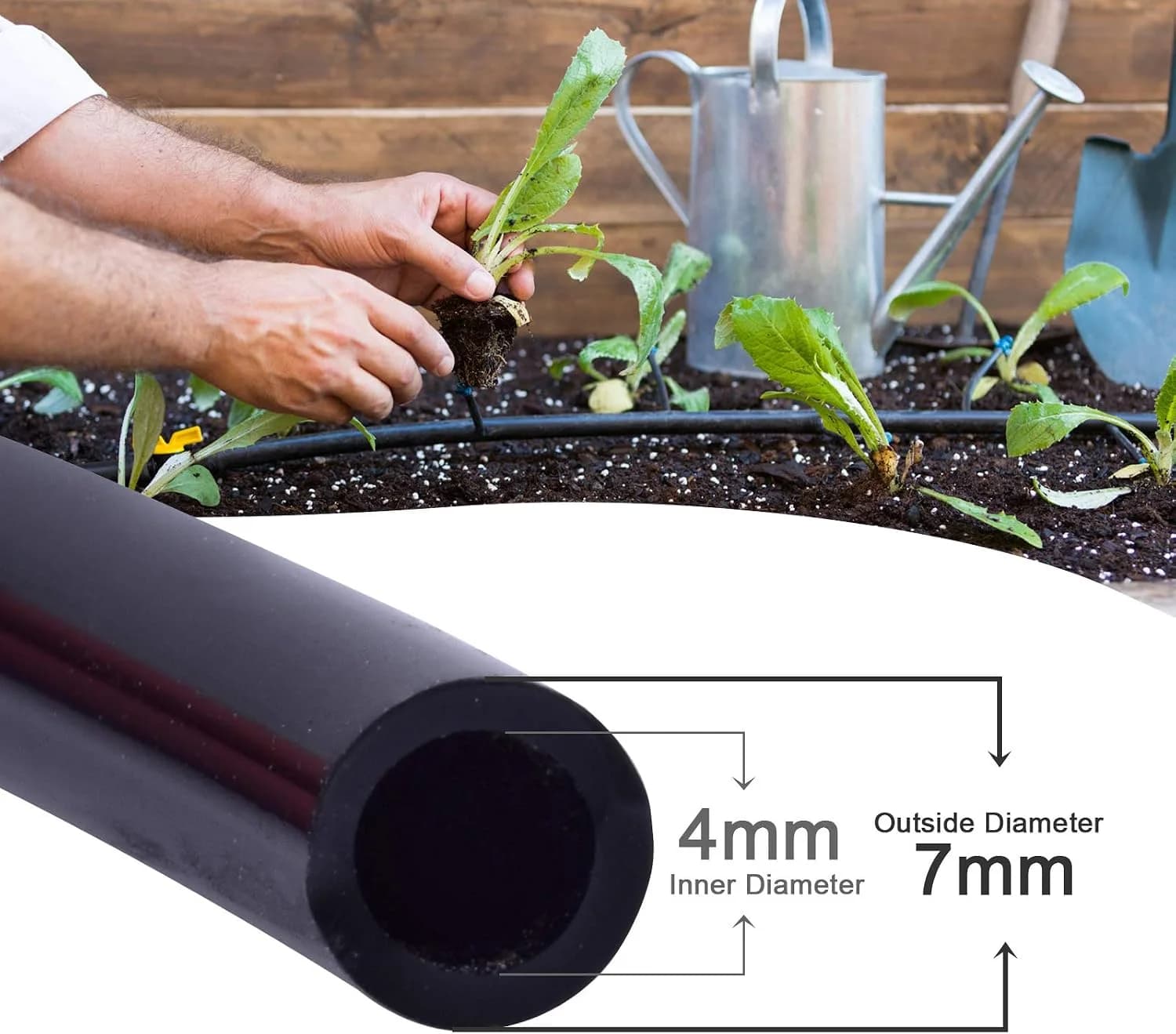 IrriNex 100 ft Drip Irrigation System Kit component view 2