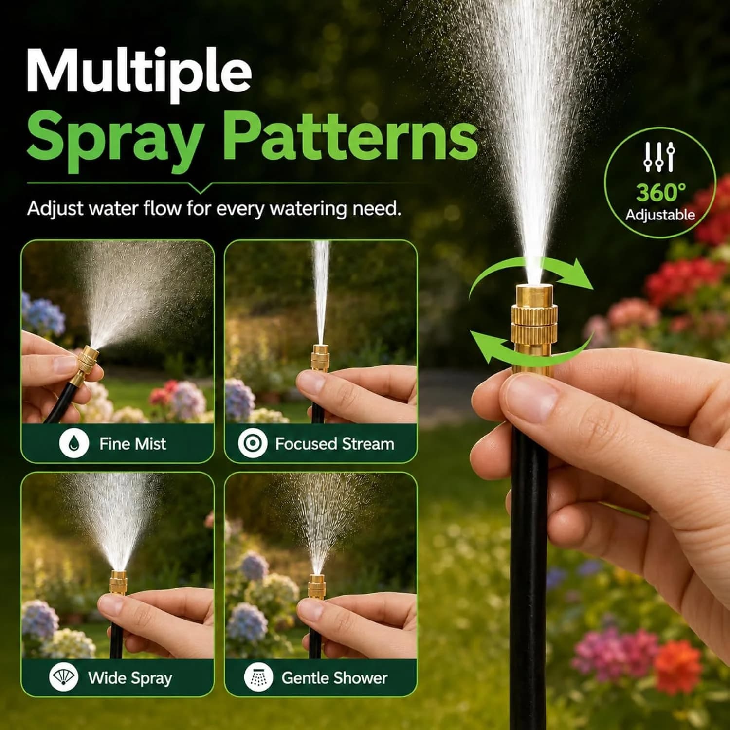 IrriNex 120 ft Drip Irrigation System Kit component view 3
