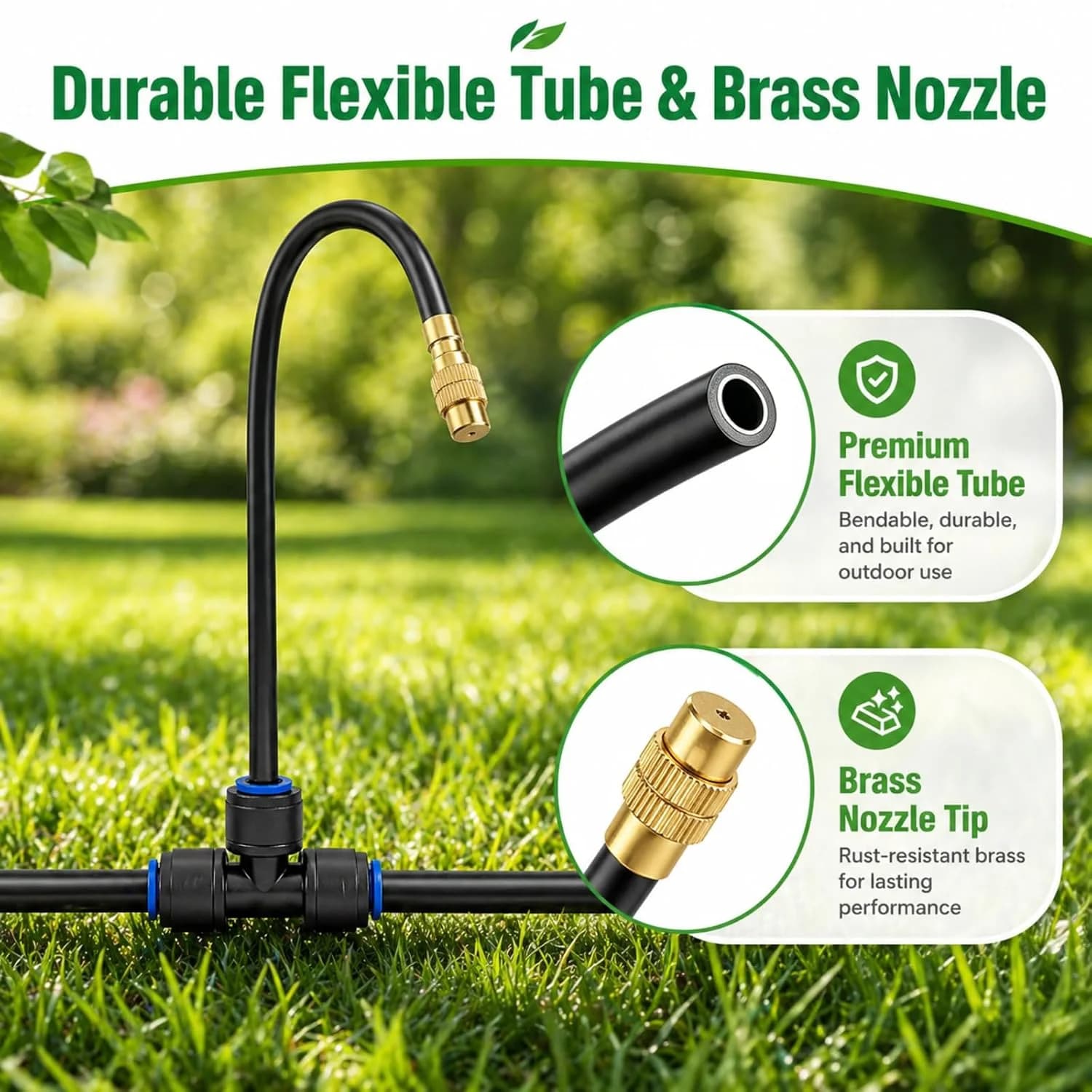 IrriNex 120 ft Drip Irrigation System Kit component view 6