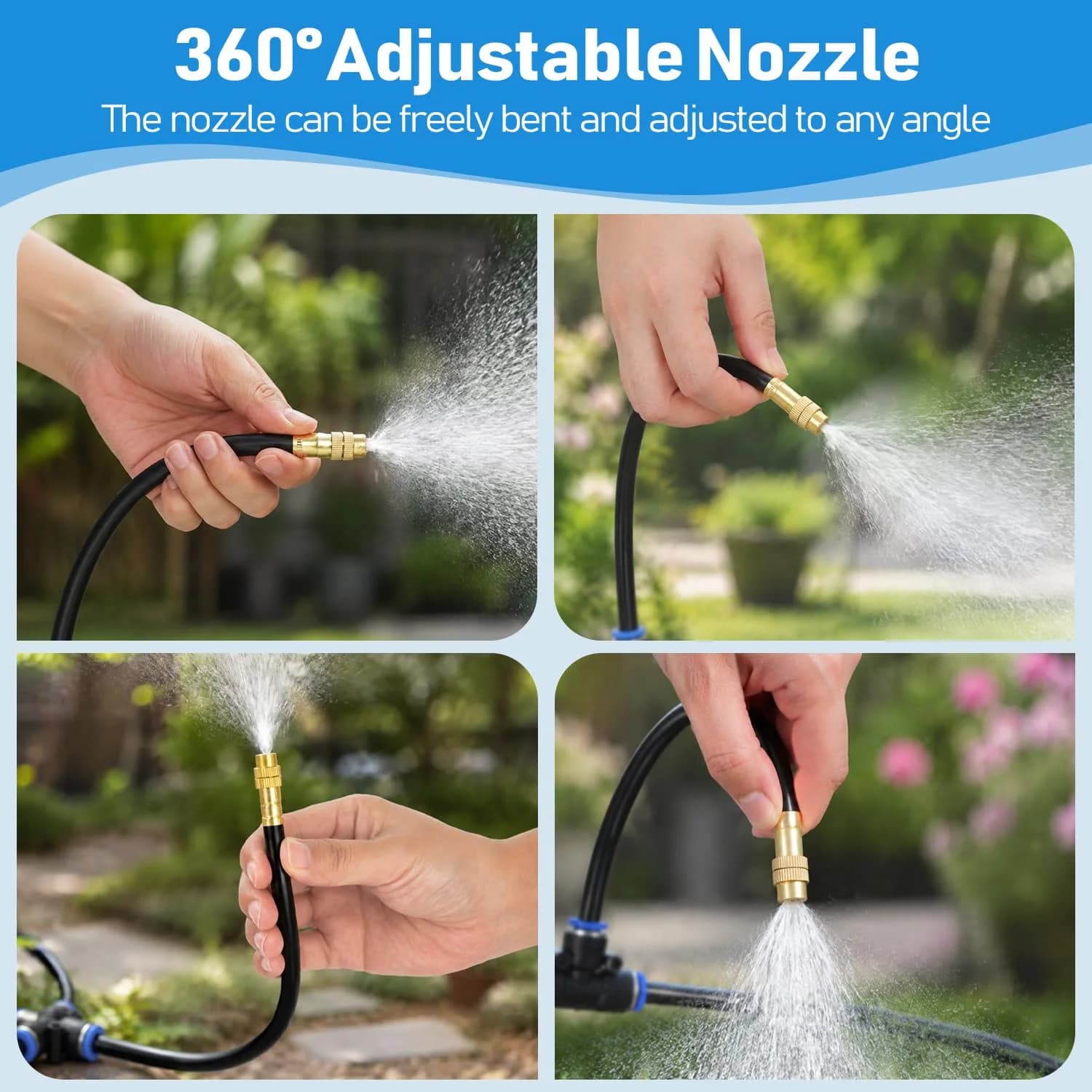 IrriNex 50 ft Drip Irrigation System Kit component view 3