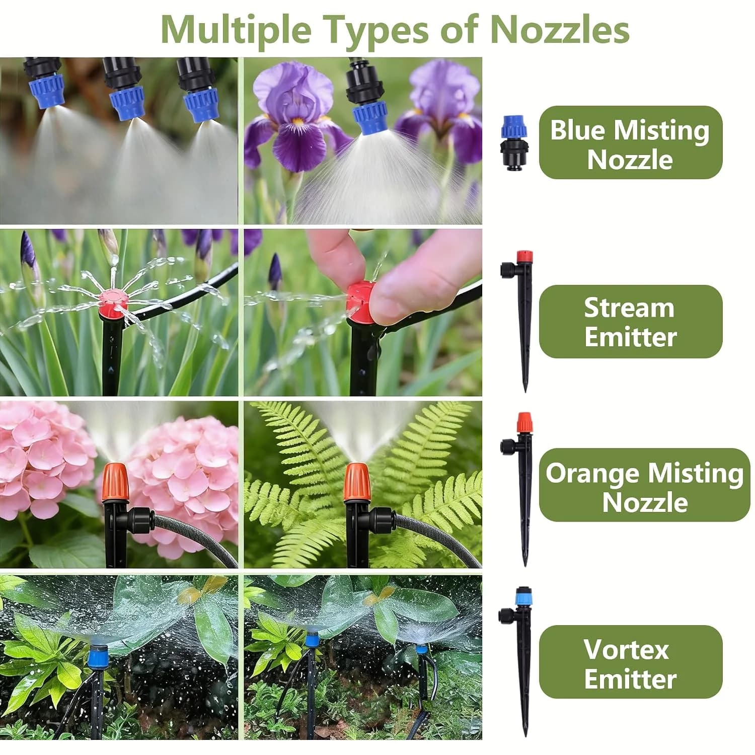 IrriNex 230 ft Drip Irrigation System Kit component view 2