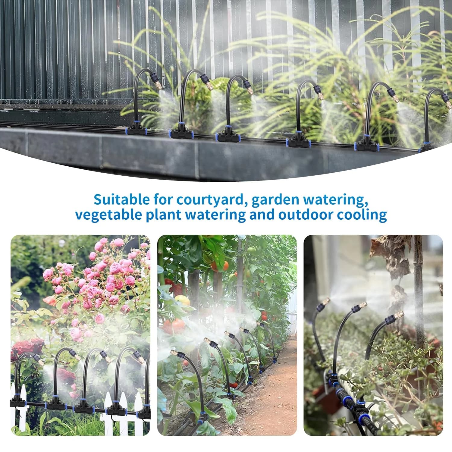 IrriNex 30 ft Drip Irrigation System Kit component view 10