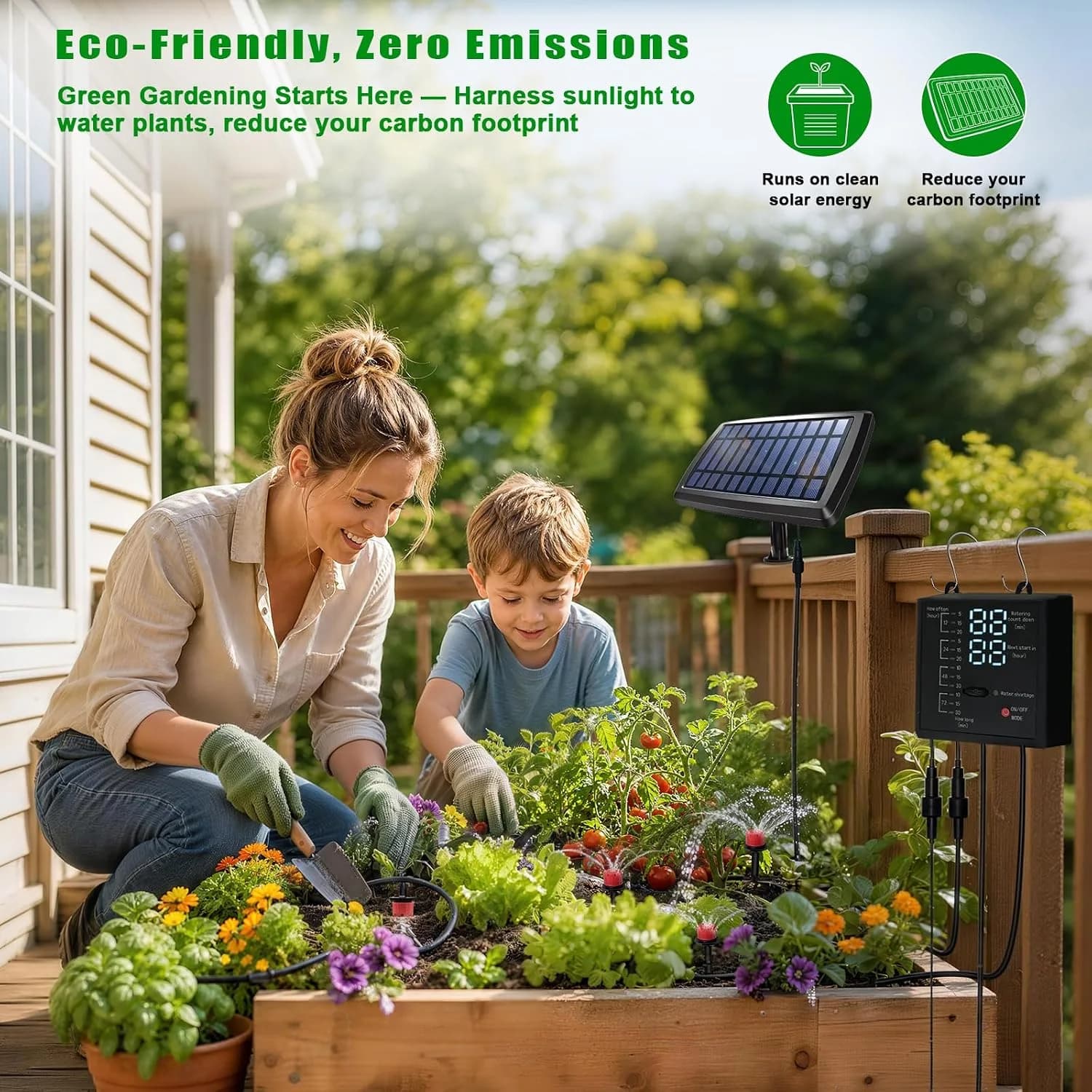 IrriNex 49 ft Drip Irrigation System Kit component view 5