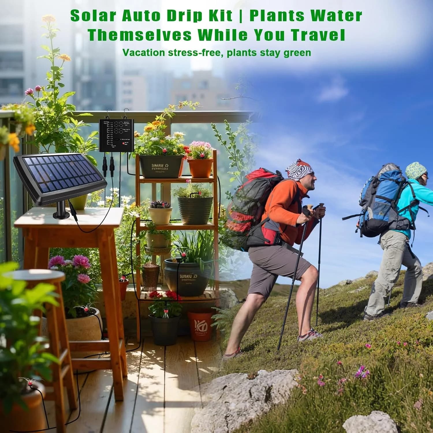IrriNex 49 ft Drip Irrigation System Kit component view 7