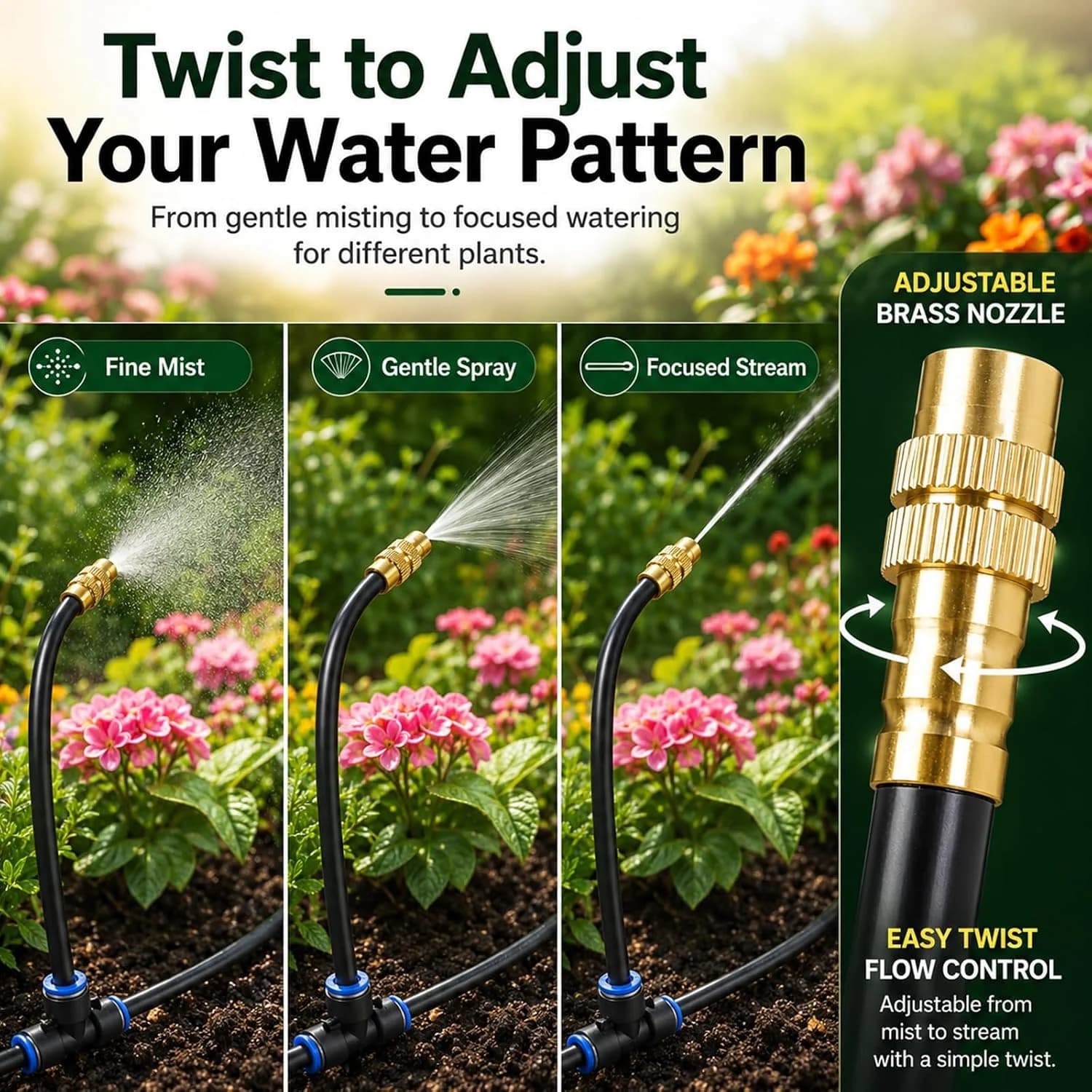 IrriNex 100 ft Drip Irrigation System Kit component view 6