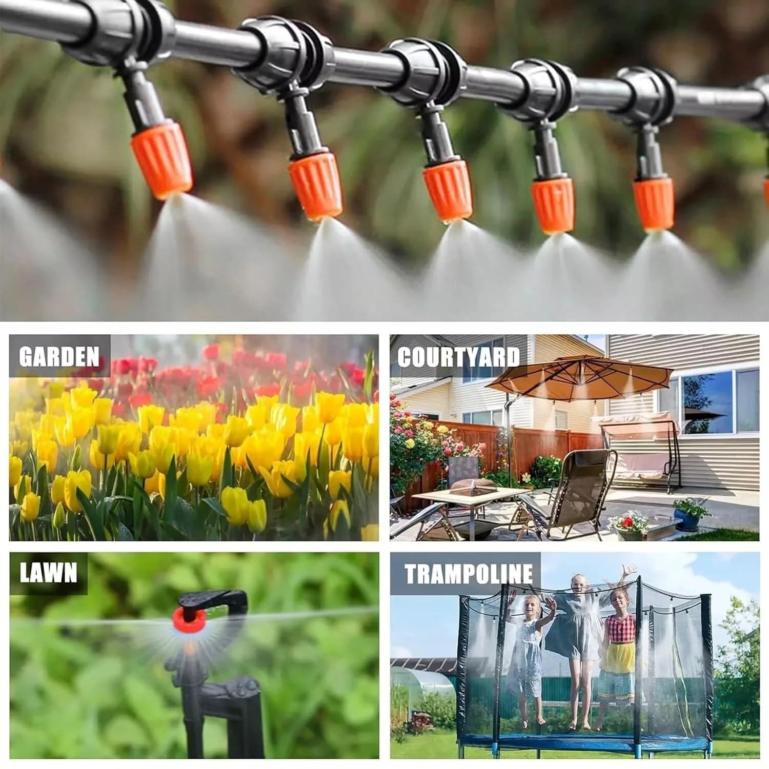 IrriNex 164 ft Drip Irrigation System Kit component view 4