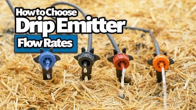 5 Best Drip Irrigation Emitters and When to Use Each Type