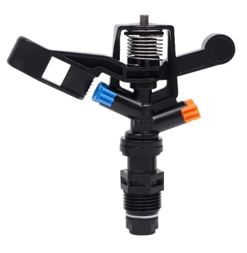 Threaded Connection Full Circle Impact Sprinkler – 360° Agricultural Rotating Irrigation Sprinkler