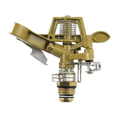 Metal Irrigation Sprinkler 3/4", Sprayer Lawn Water Spray Sprinkler Range 14-17m