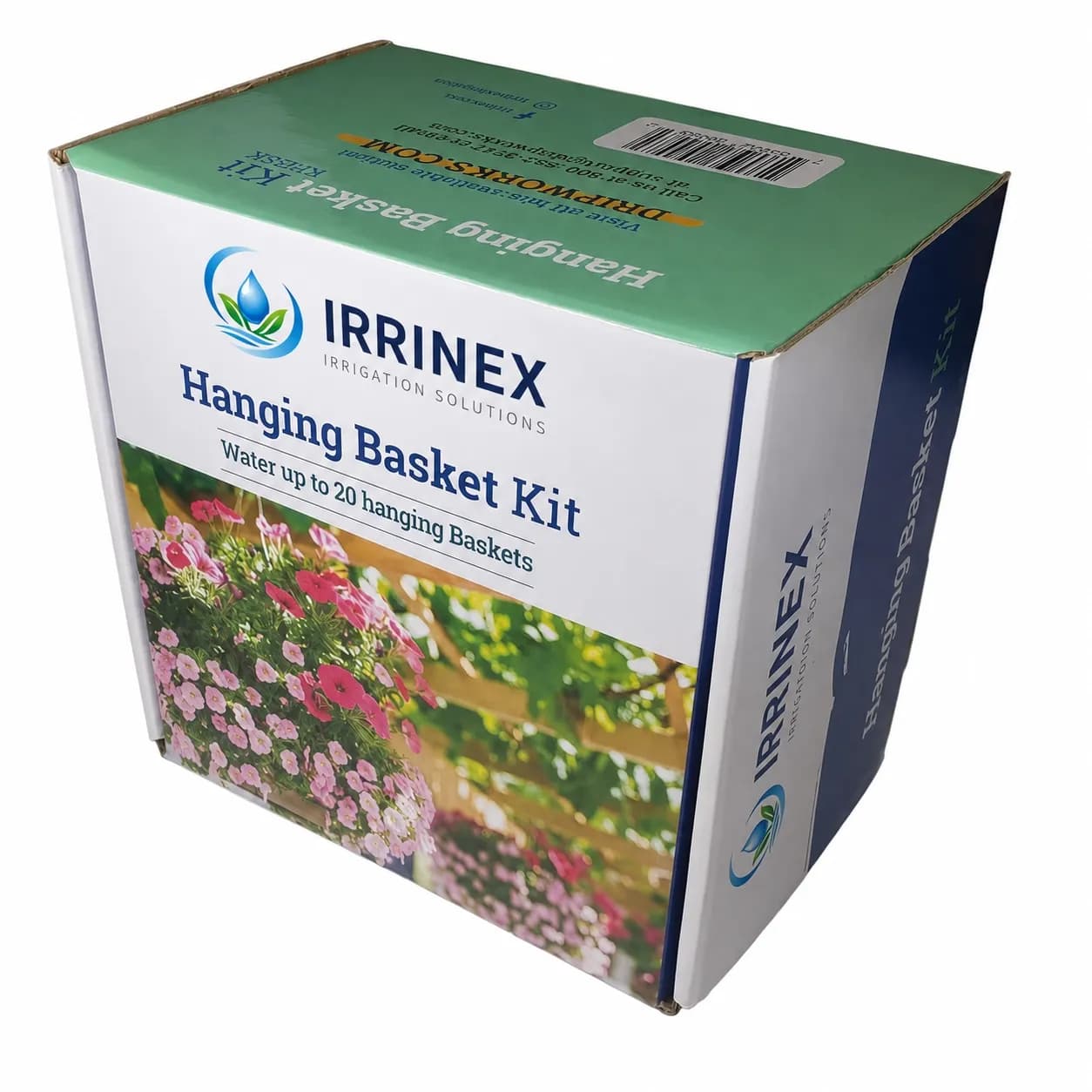 IrriNex Hanging-Basket Drip Irrigation Kit – Model IRK-7C4N8J