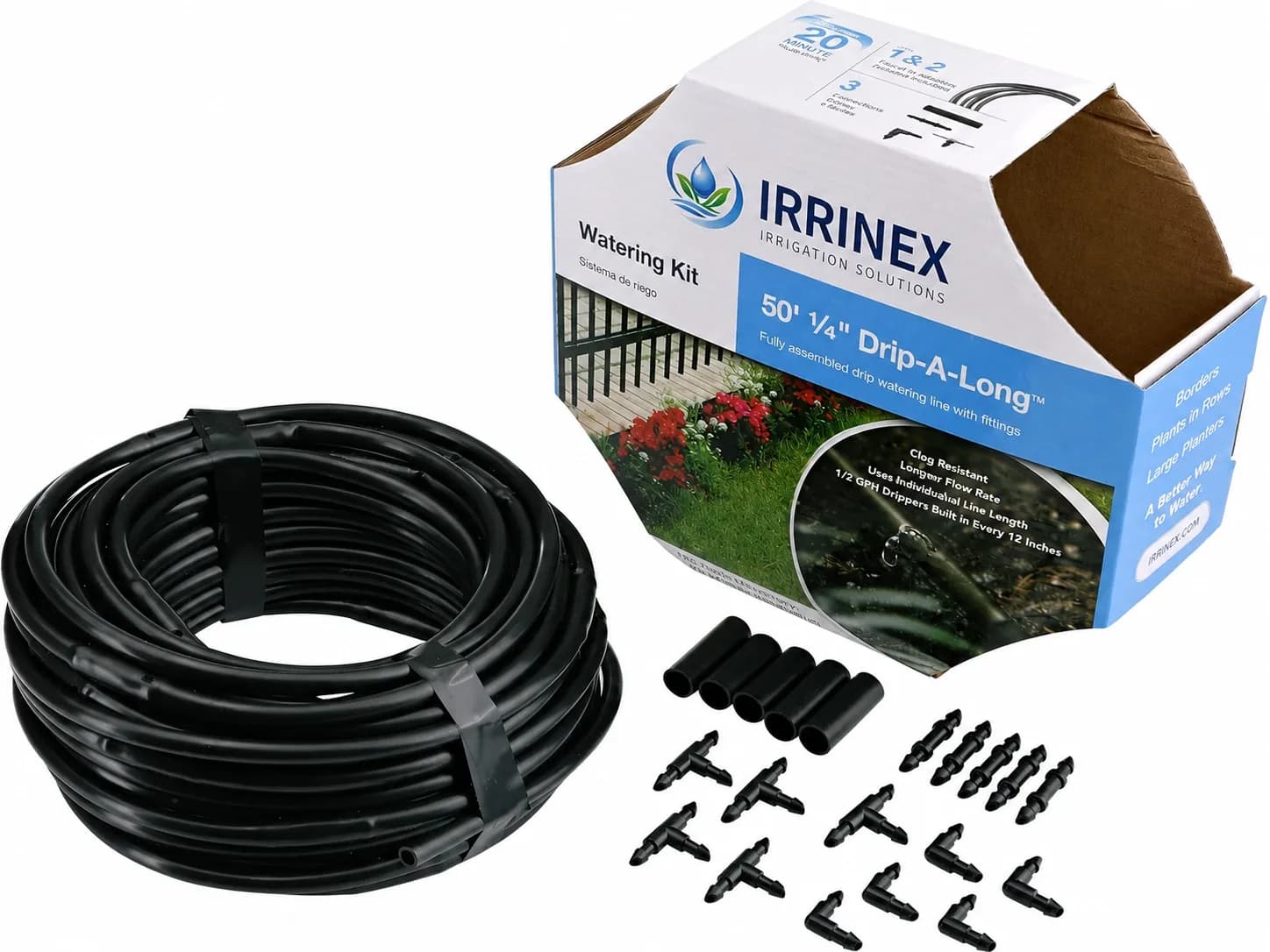 IrriNex 50 ft Dripline Installation Kit