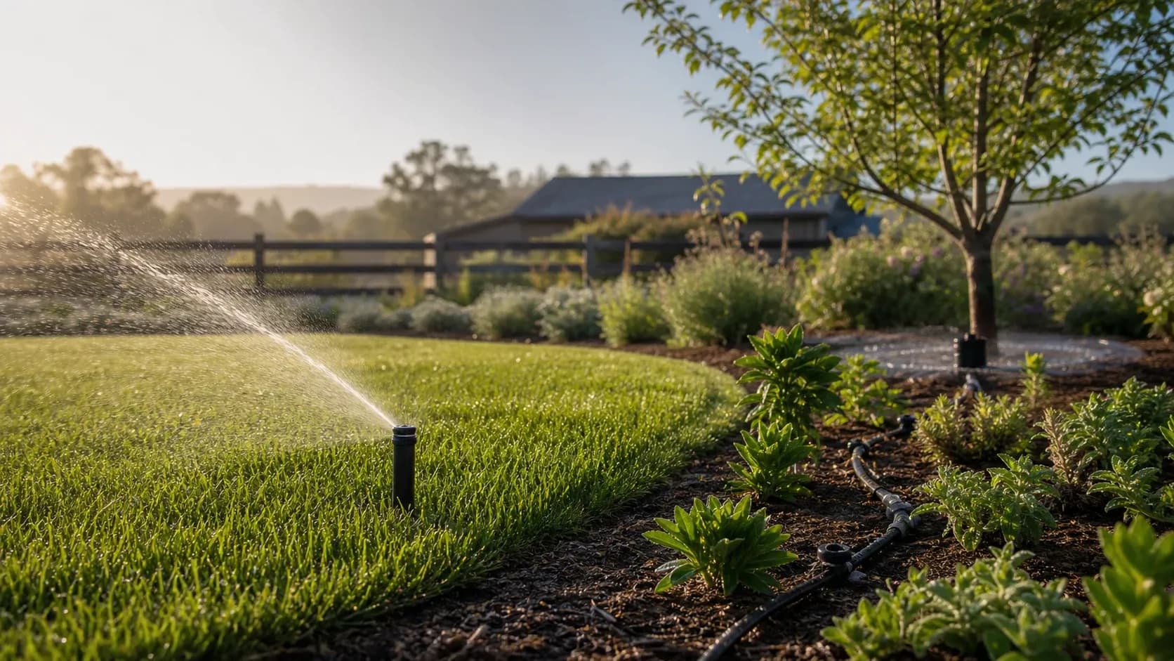 Choosing the Best Irrigation System for Your Lawn and Landscape