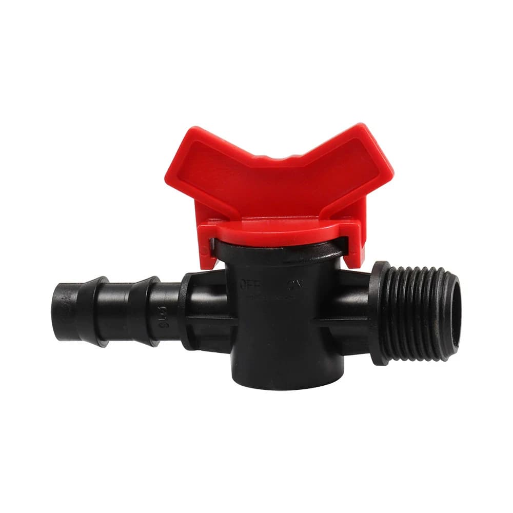 IrriNex Mini Valve – Inline Shut-Off Valve for Drip Irrigation