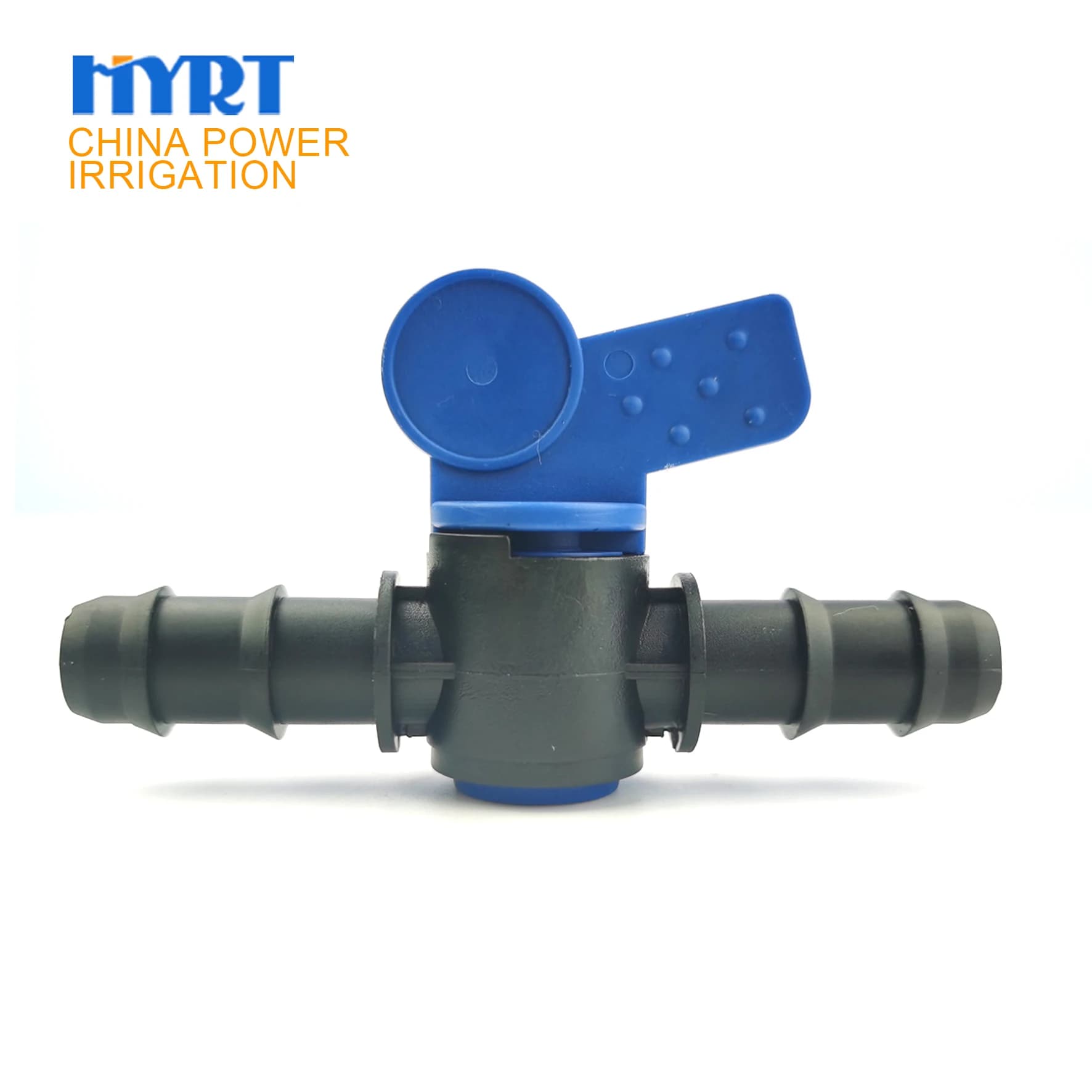 מיני שסתום מצמד מפלסטיק 16MM, שסתום שן ואביזרי חיבור למערכת השקיה בטפטוף