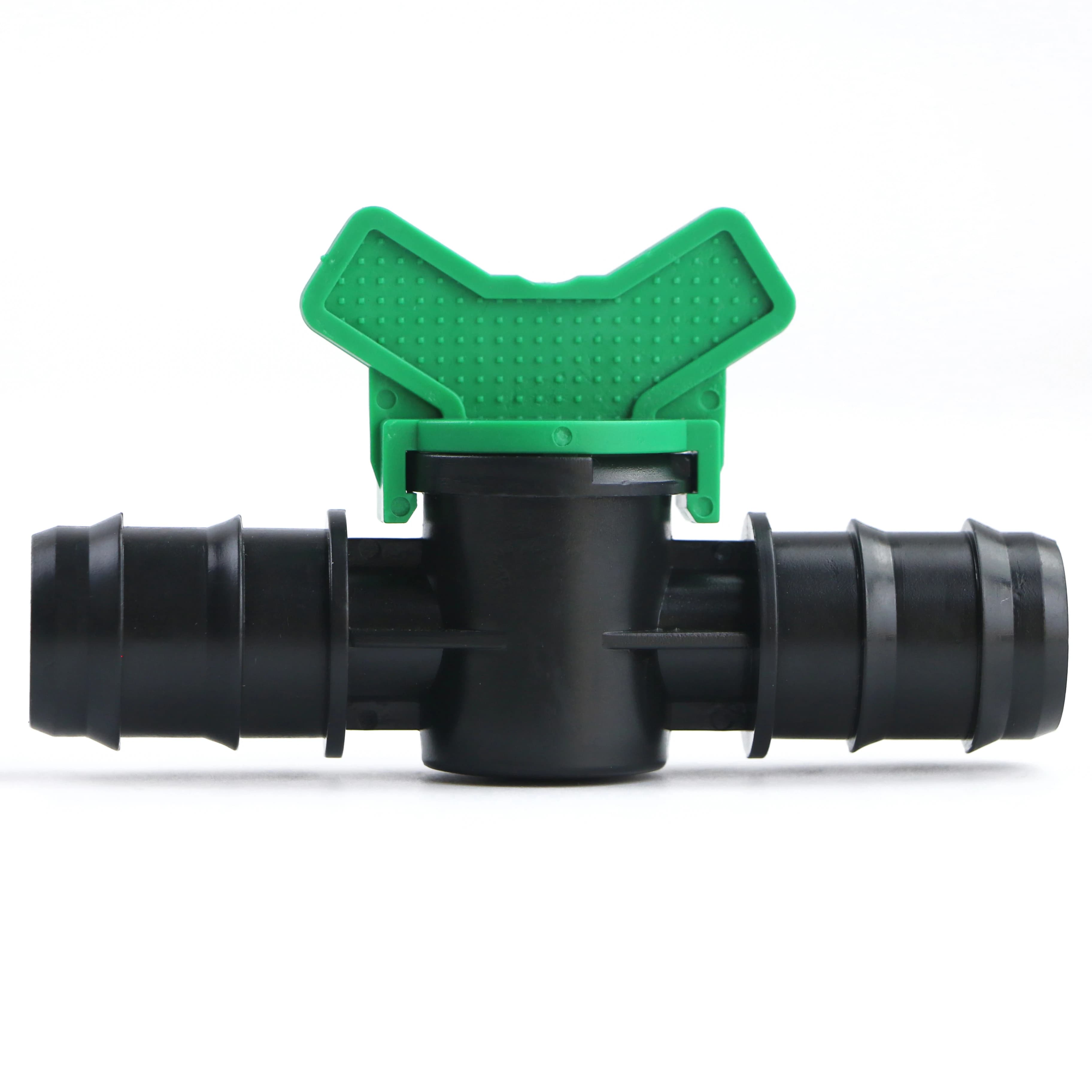 Vanne Mini Maxi pour tuyau goutte-à-goutte ou PE d’irrigation agricole
