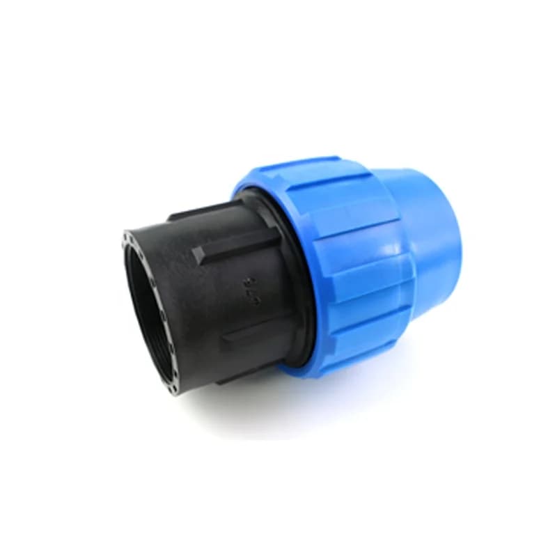 Adattatore femmina per tubi LDPE e HDPE, accessori di irrigazione PN16 per impianti di irrigazione
