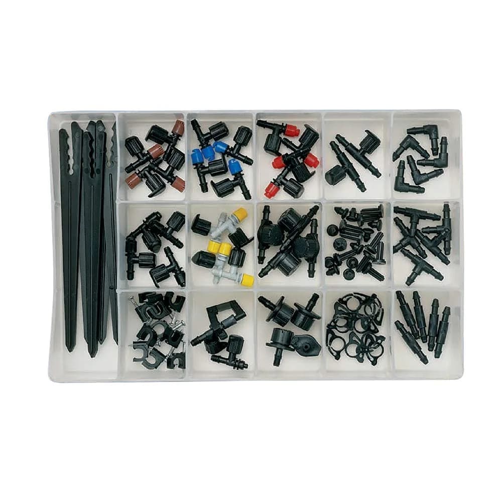 IrriNex 92-Piece Drip Irrigation Component Kit